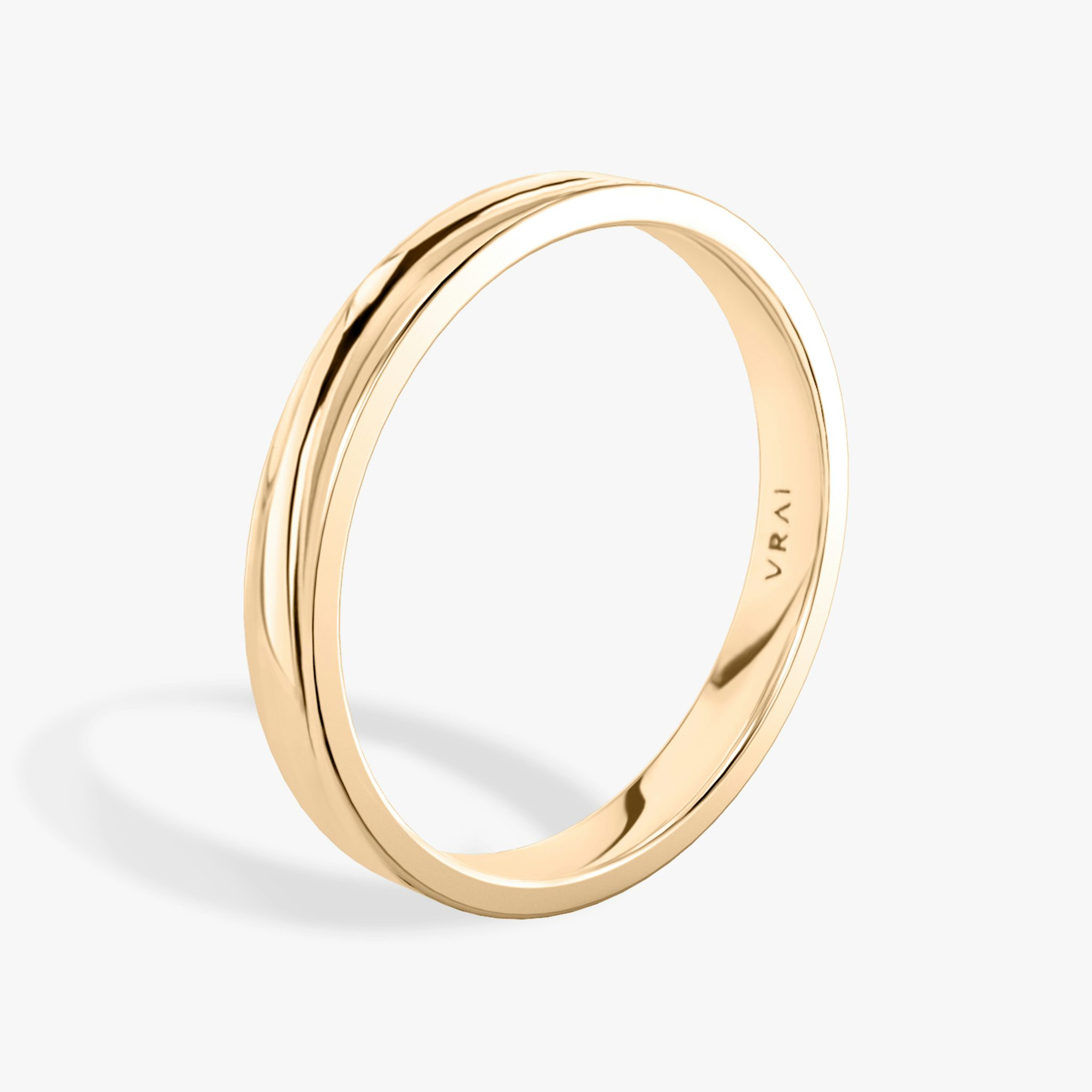 The Flat | 14k | Rose Gold | bandWidth: 3mm