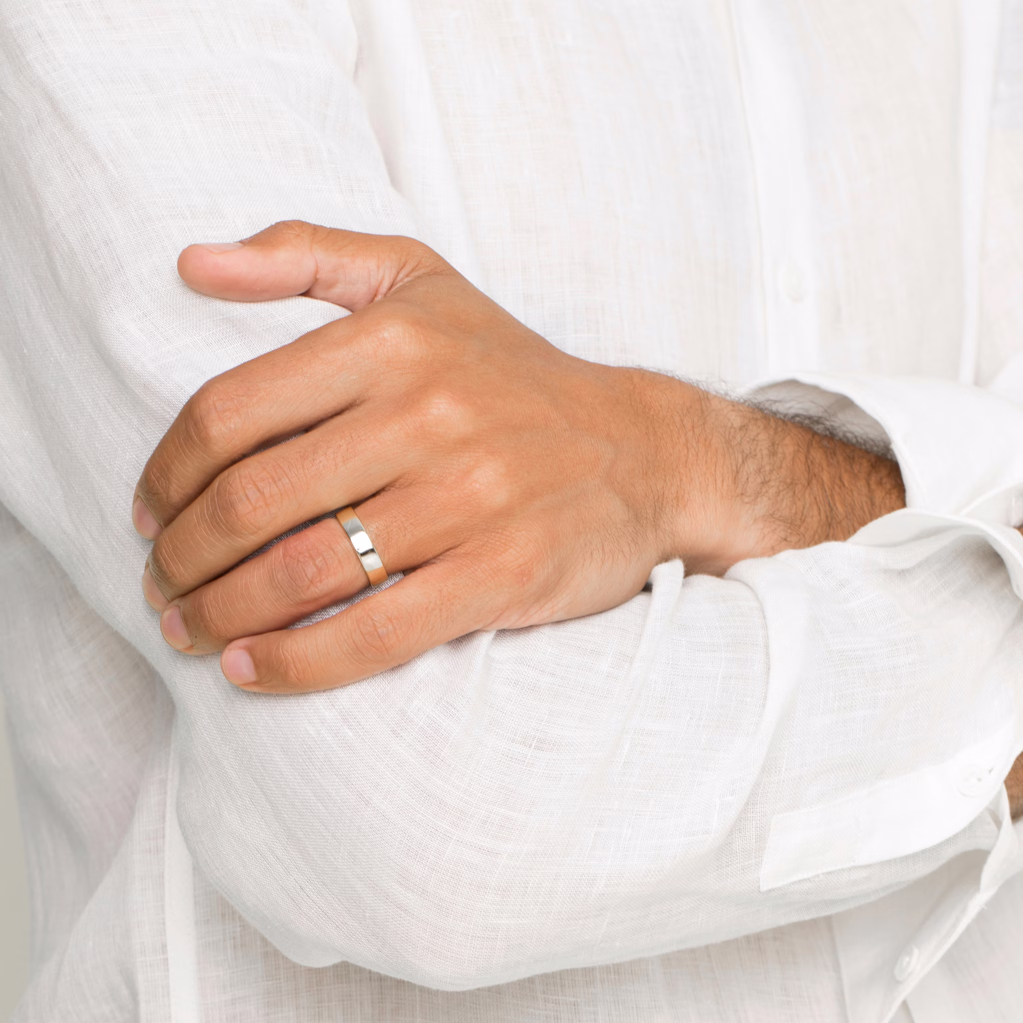 The Flat | 18k | Yellow Gold | bandWidth: 4.5mm