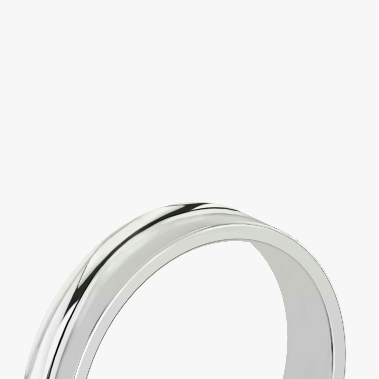 The Flat | 18k | White Gold | bandWidth: 4.5mm