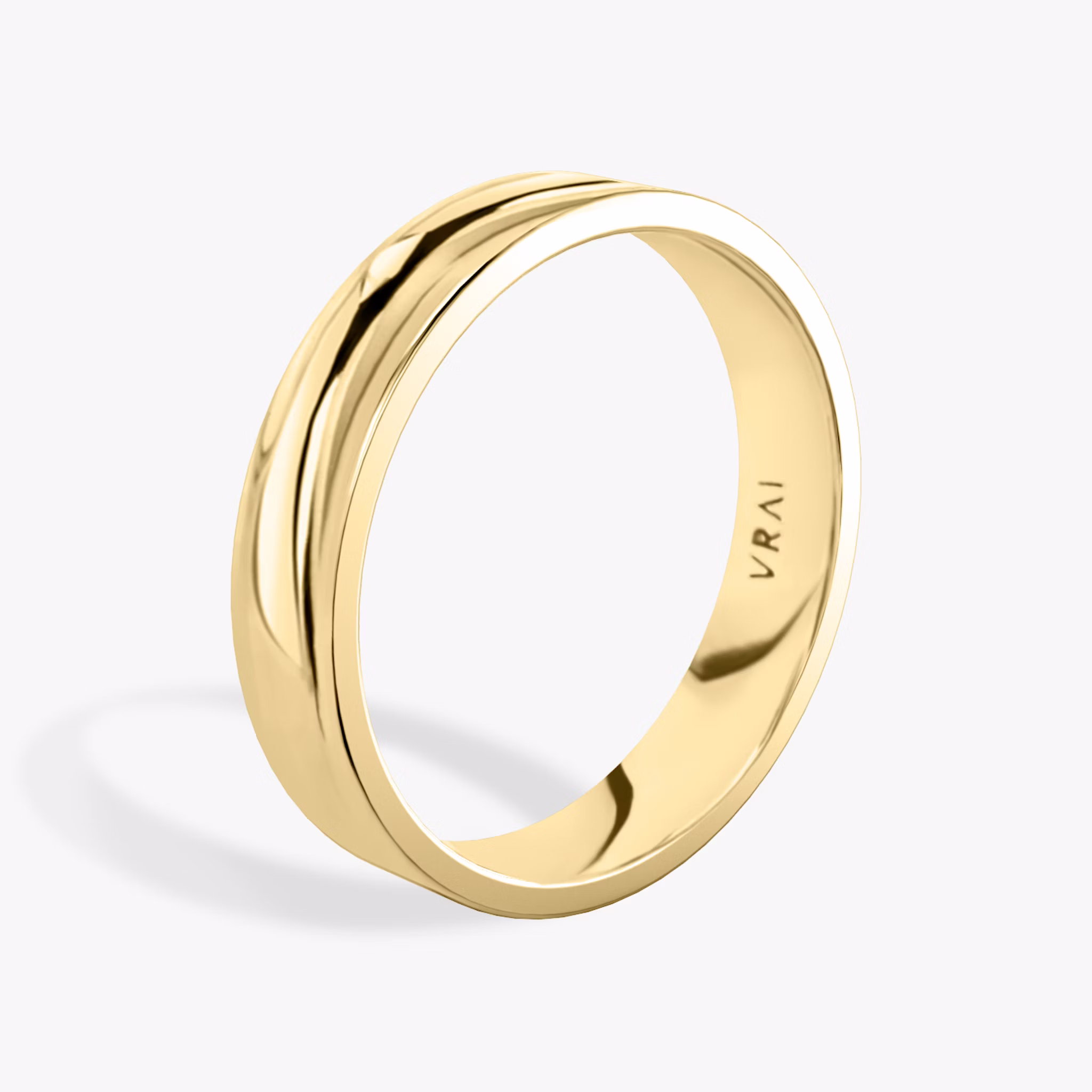 The Flat | 18k | Yellow Gold | bandWidth: 4.5mm