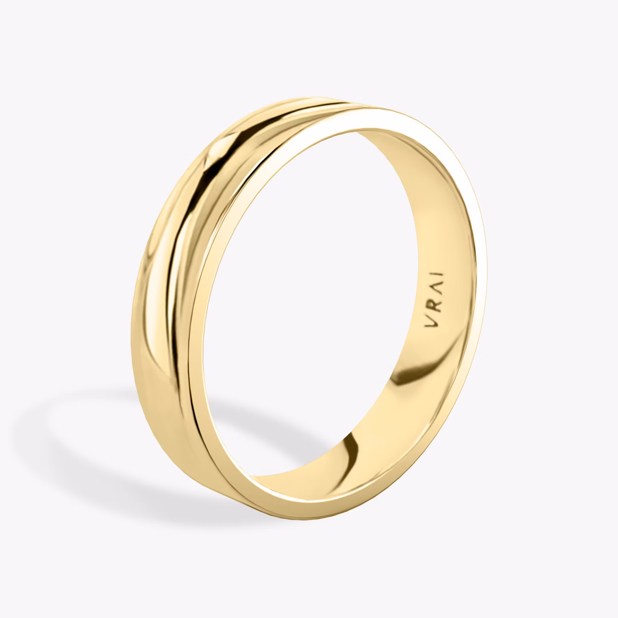 The Flat | 18k | Yellow Gold | bandWidth: 4.5mm