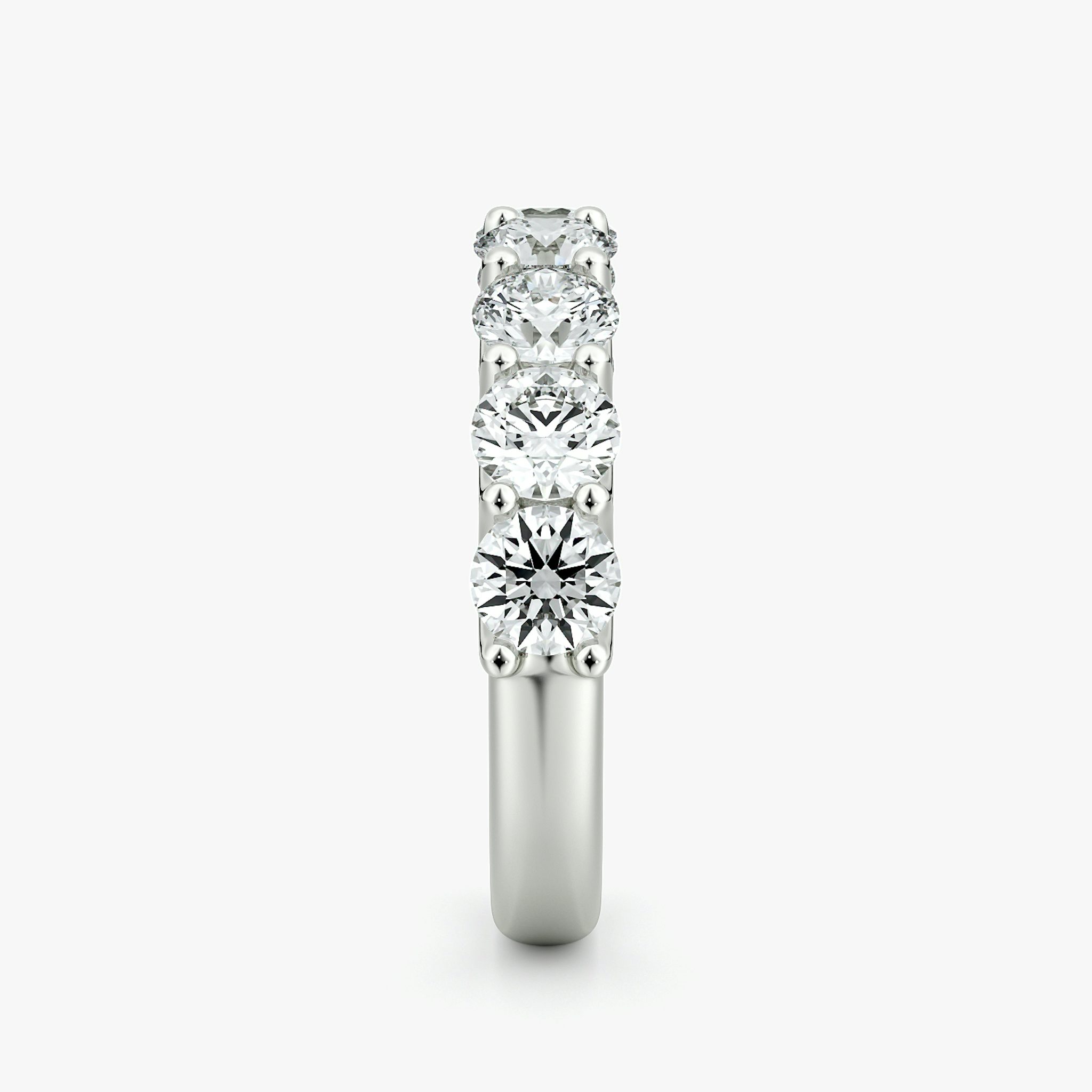 The Eternity Band | Round Brilliant | Platinum | bandStyle: half | caratWeight: 2.0ct