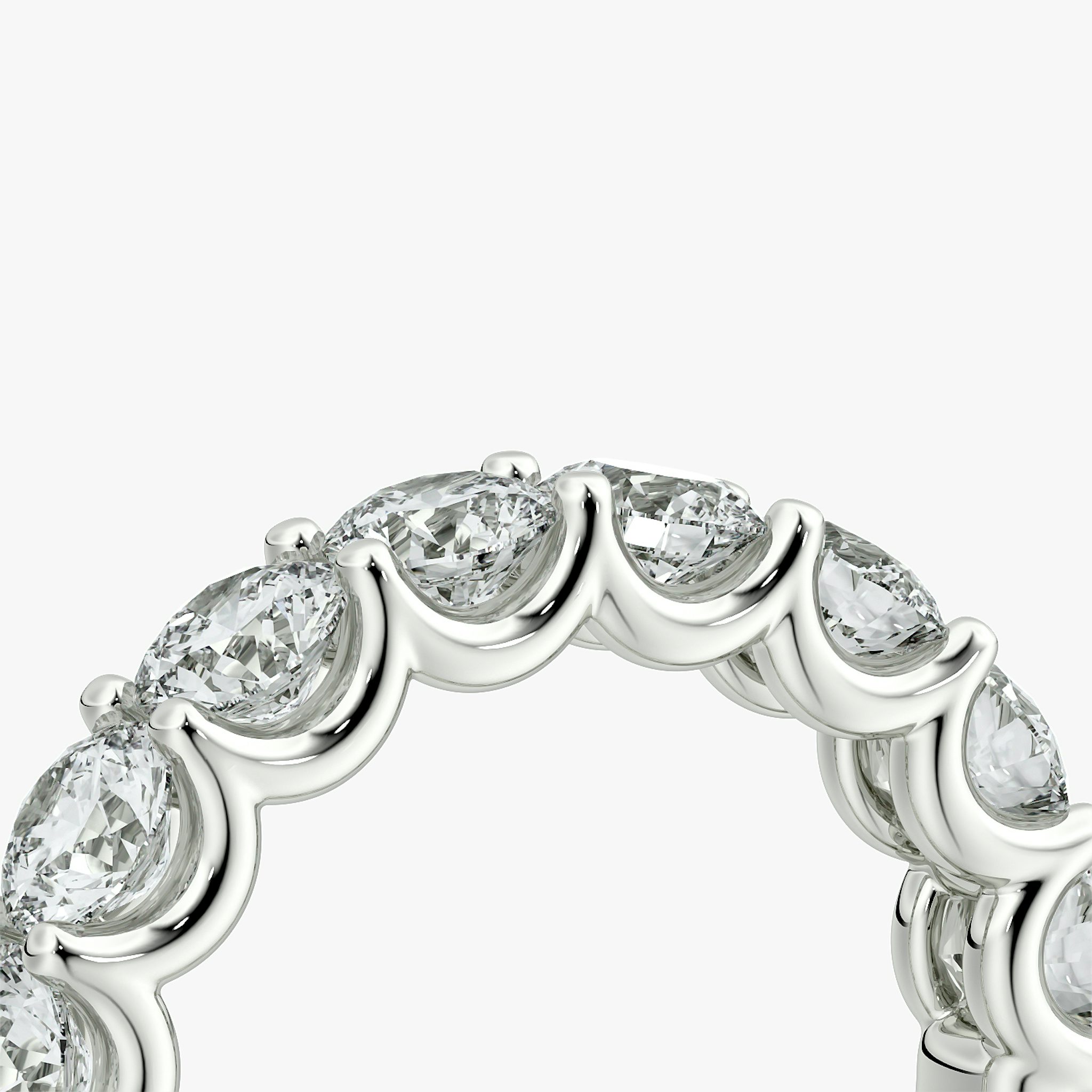 The Eternity Band | Round Brilliant | Platinum | bandStyle: half | caratWeight: 2.0ct