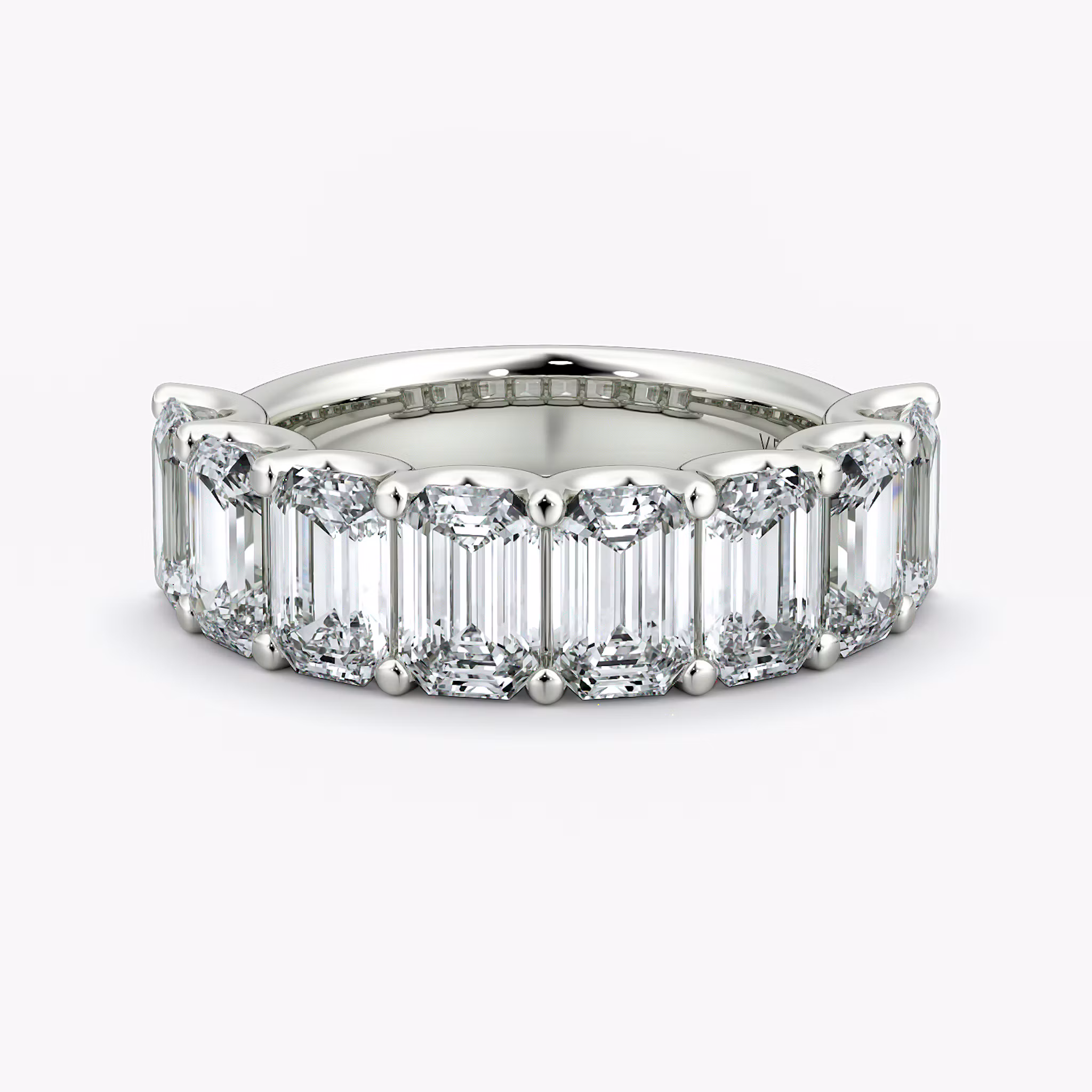 Eternity Band Emerald | Platinum