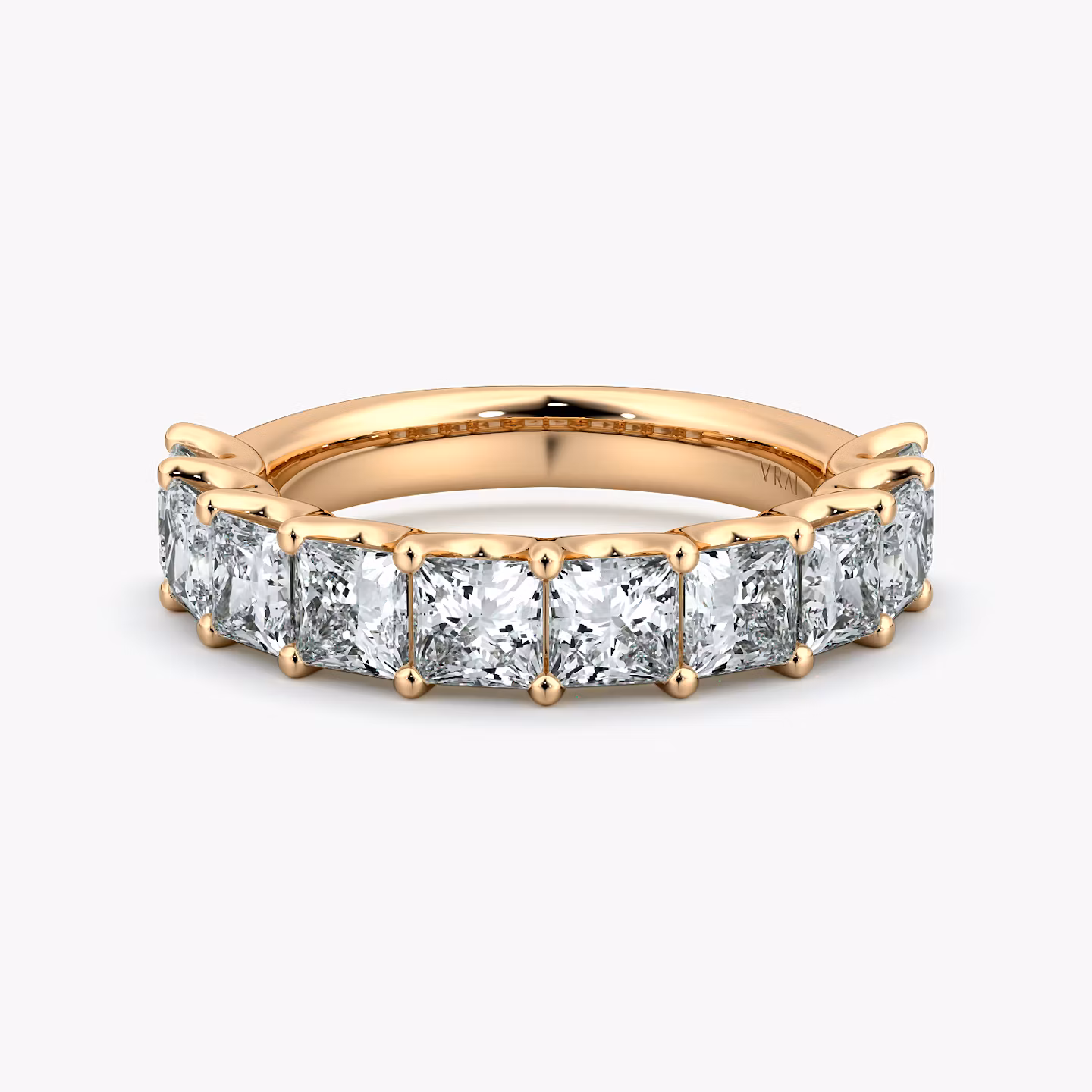 The Eternity Band Princess | Rose Gold