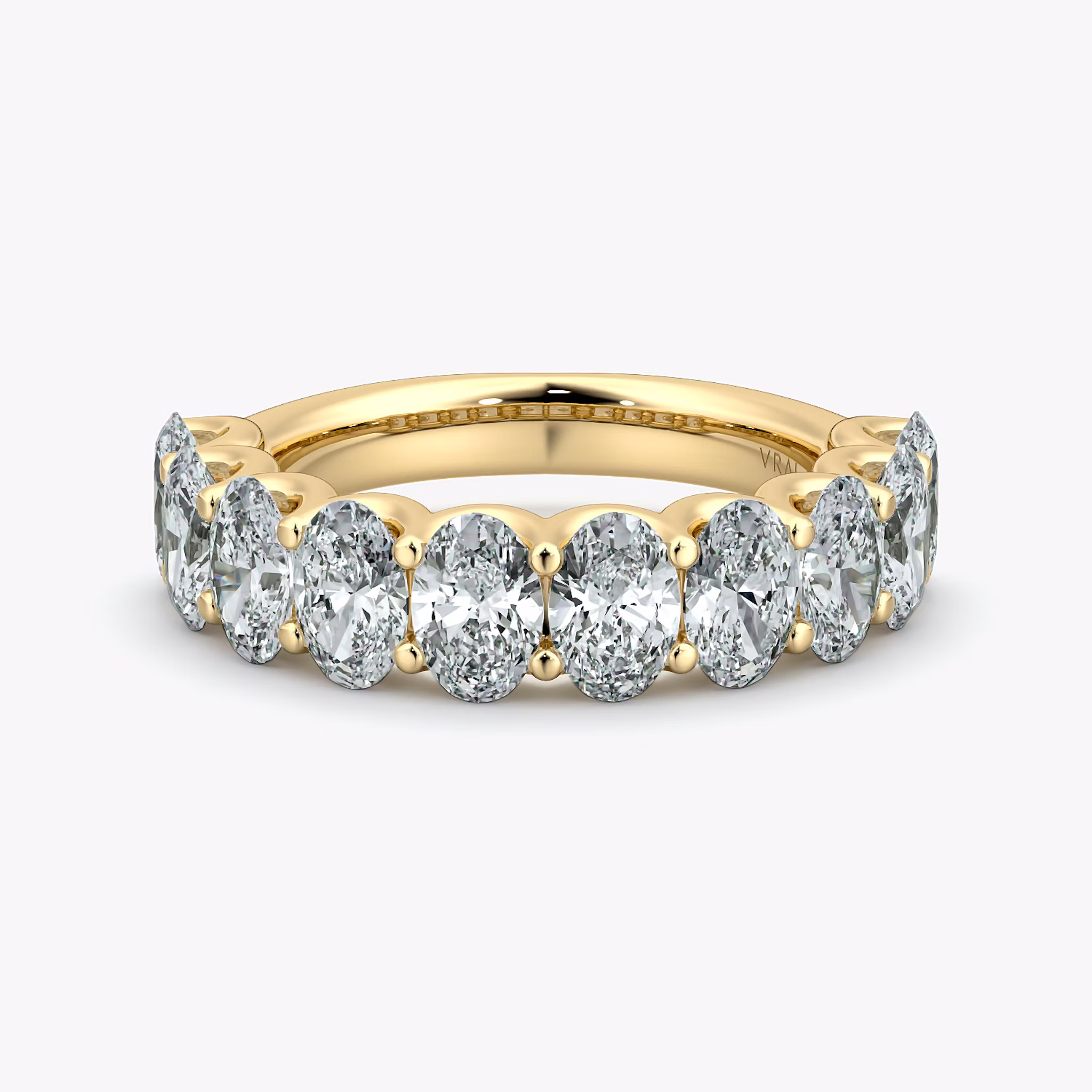 The Eternity Band Oval | Yellow Gold