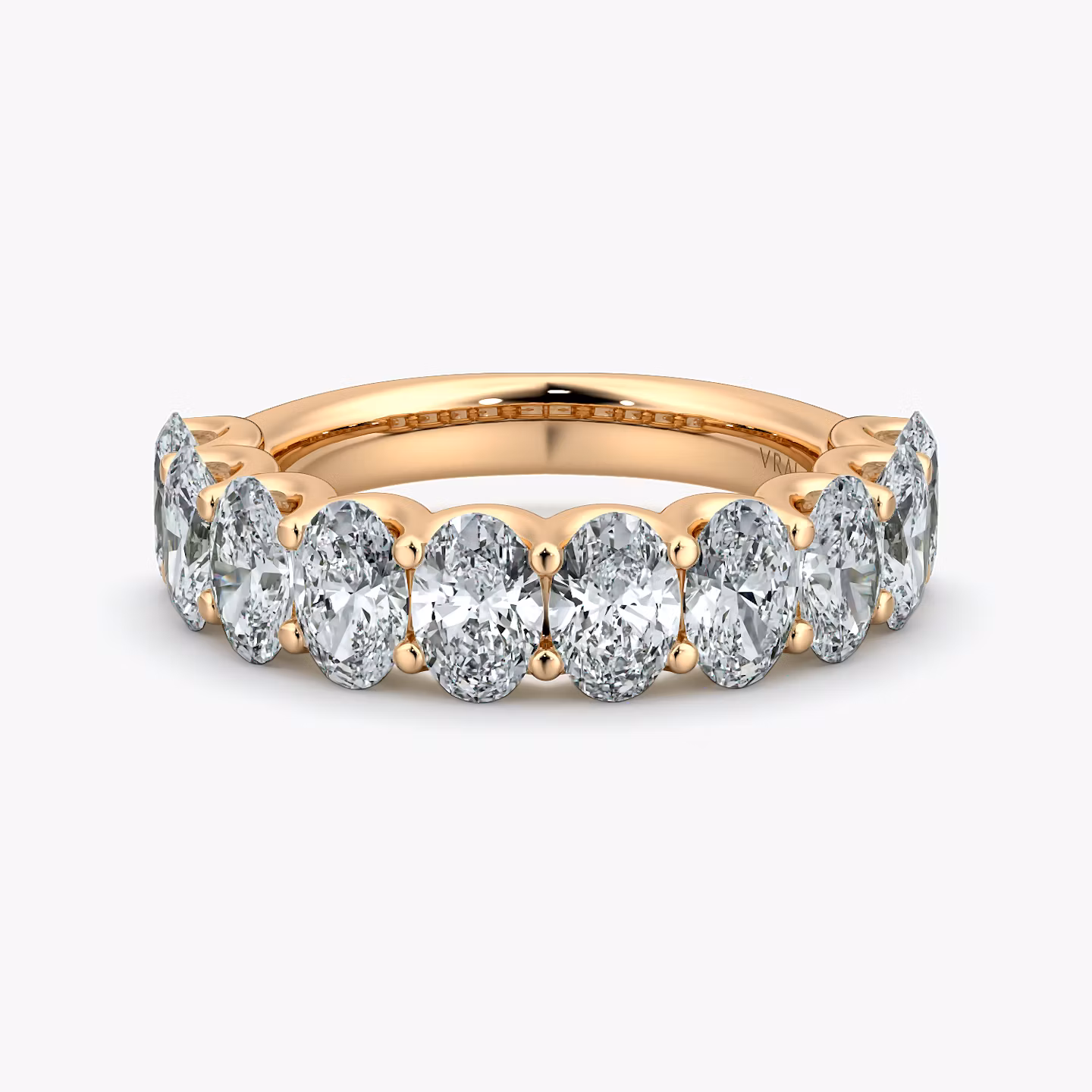 The Eternity Band Oval | Rose Gold