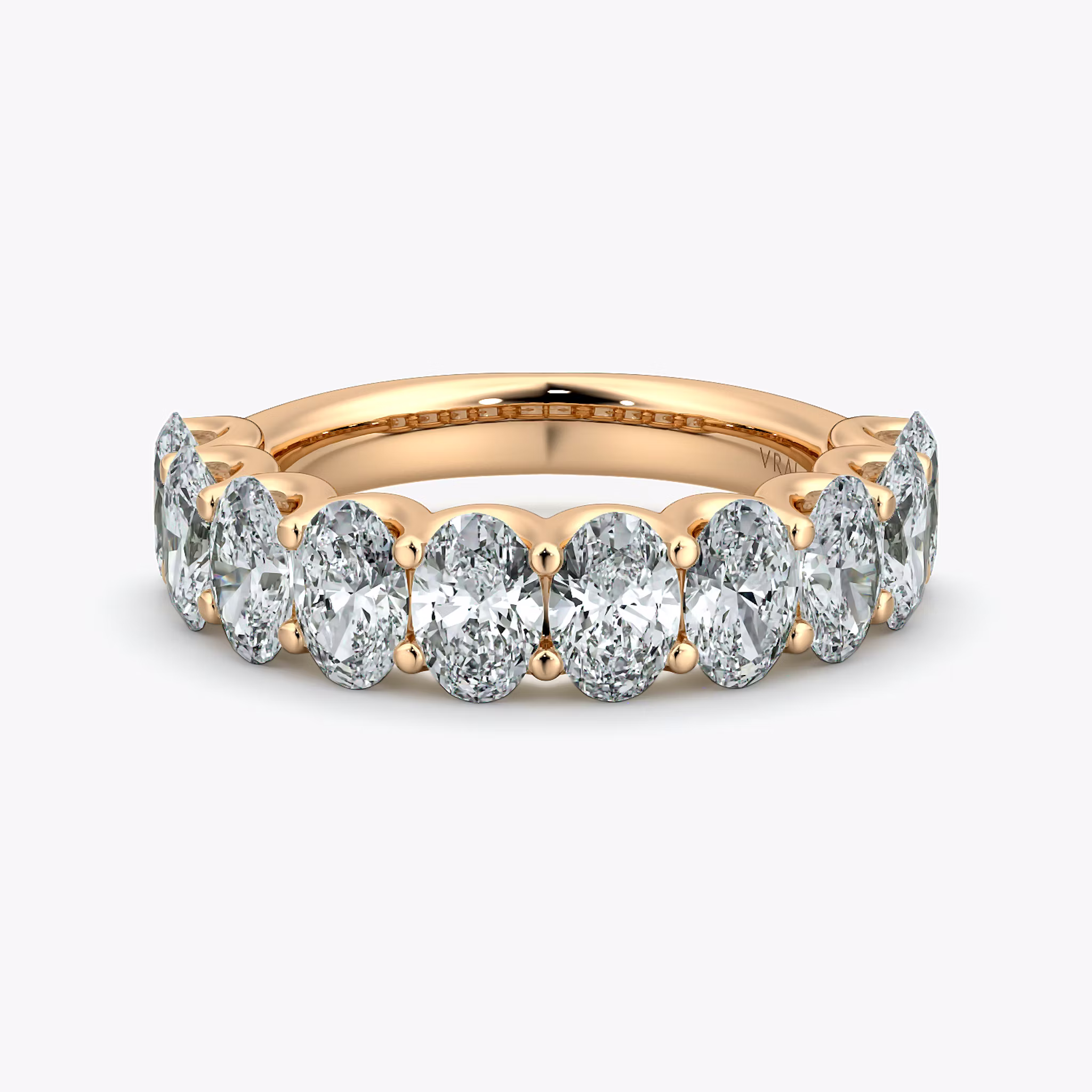The Eternity Band Oval | Rose Gold