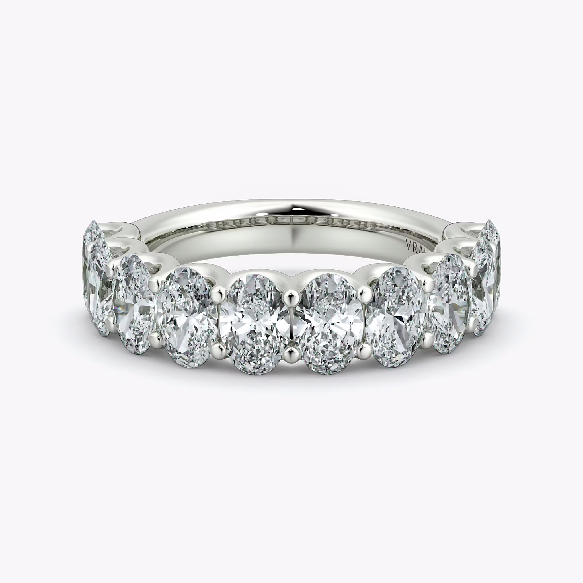 The Eternity Band Oval | White Gold