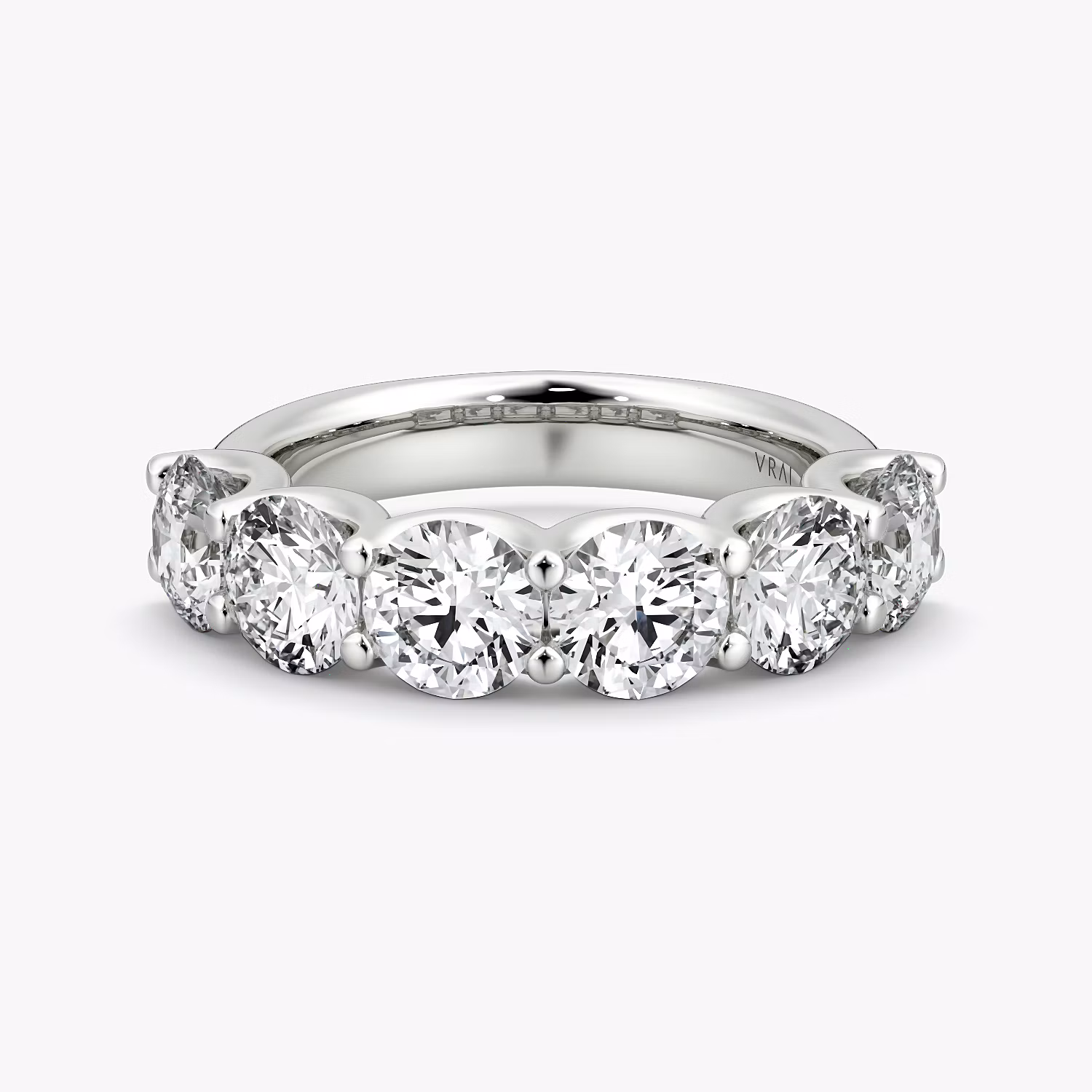 Rund Half Eternity Ring