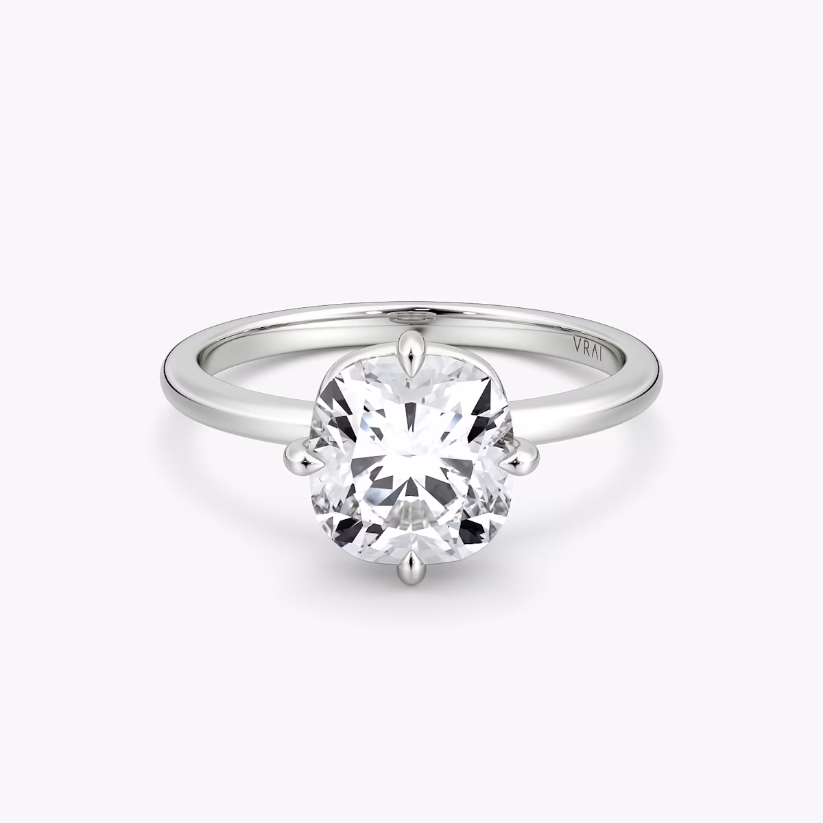 Compass | Cushion | Platin | bandAccent: Ohne Pavé-Besatz | diamondOrientation: vertical | caratWeight: other