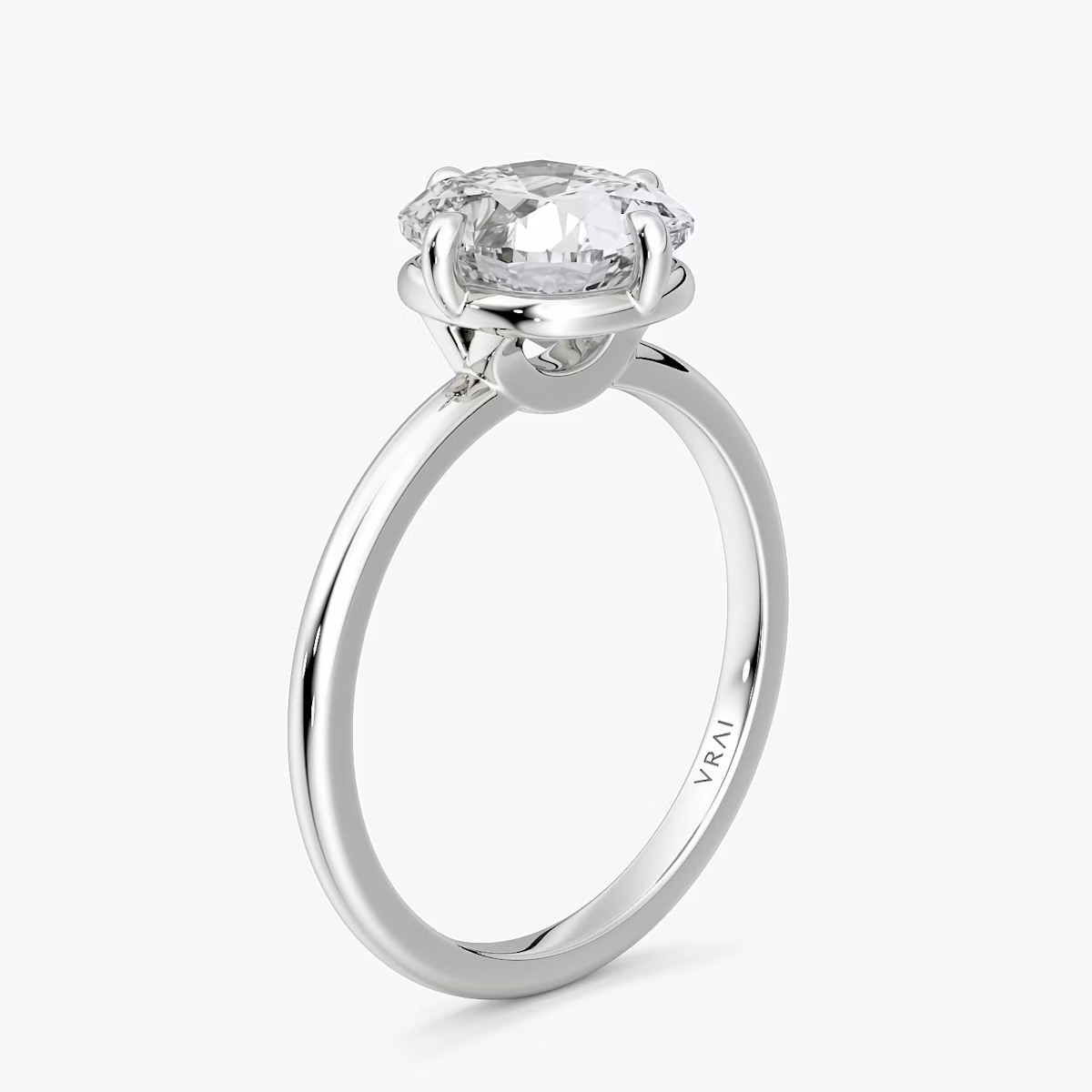 Compass | Cushion | Platin | bandAccent: Ohne Pavé-Besatz | diamondOrientation: vertical | caratWeight: other