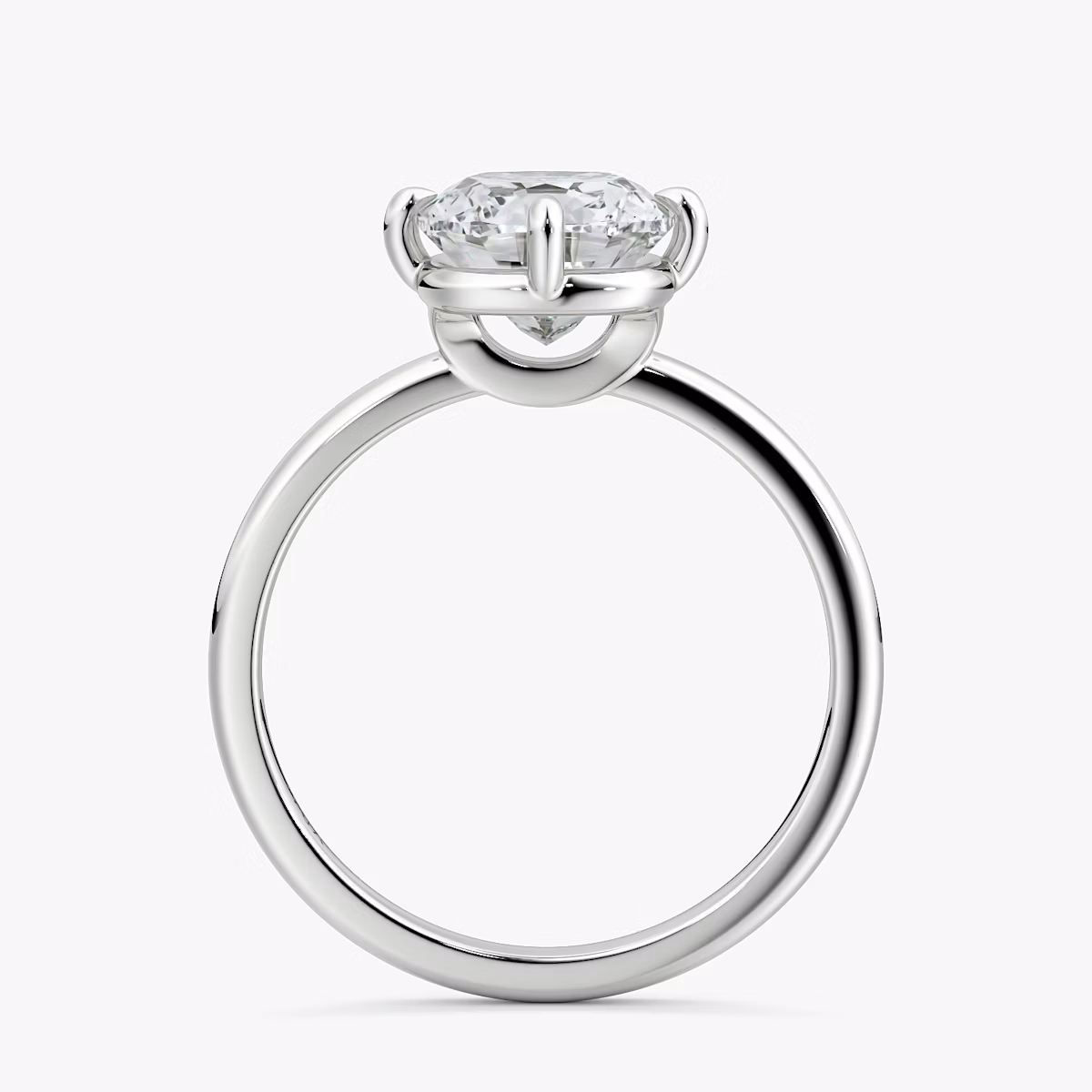 Compass | Cushion | Platin | bandAccent: Ohne Pavé-Besatz | diamondOrientation: vertical | caratWeight: other