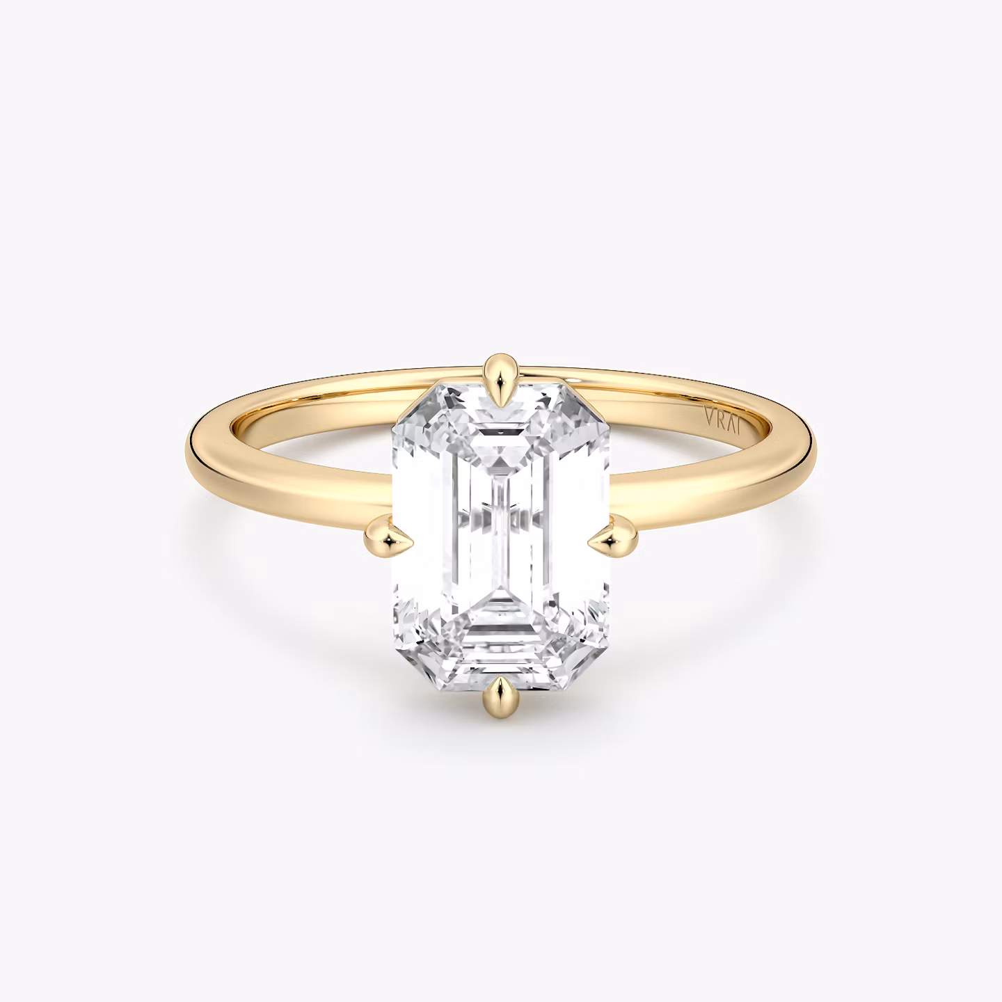 Compass | Emerald | 18k | Gelbgold | bandAccent: Ohne Pavé-Besatz | diamondOrientation: vertical | caratWeight: other
