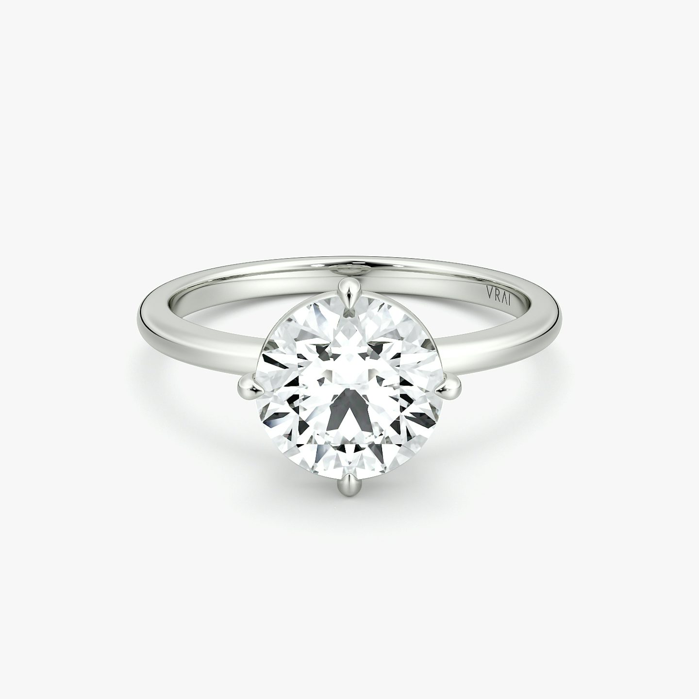 Compass | Rund | Platin | bandAccent: Ohne Pavé-Besatz | caratWeight: 1.5ct | diamondOrientation: vertical