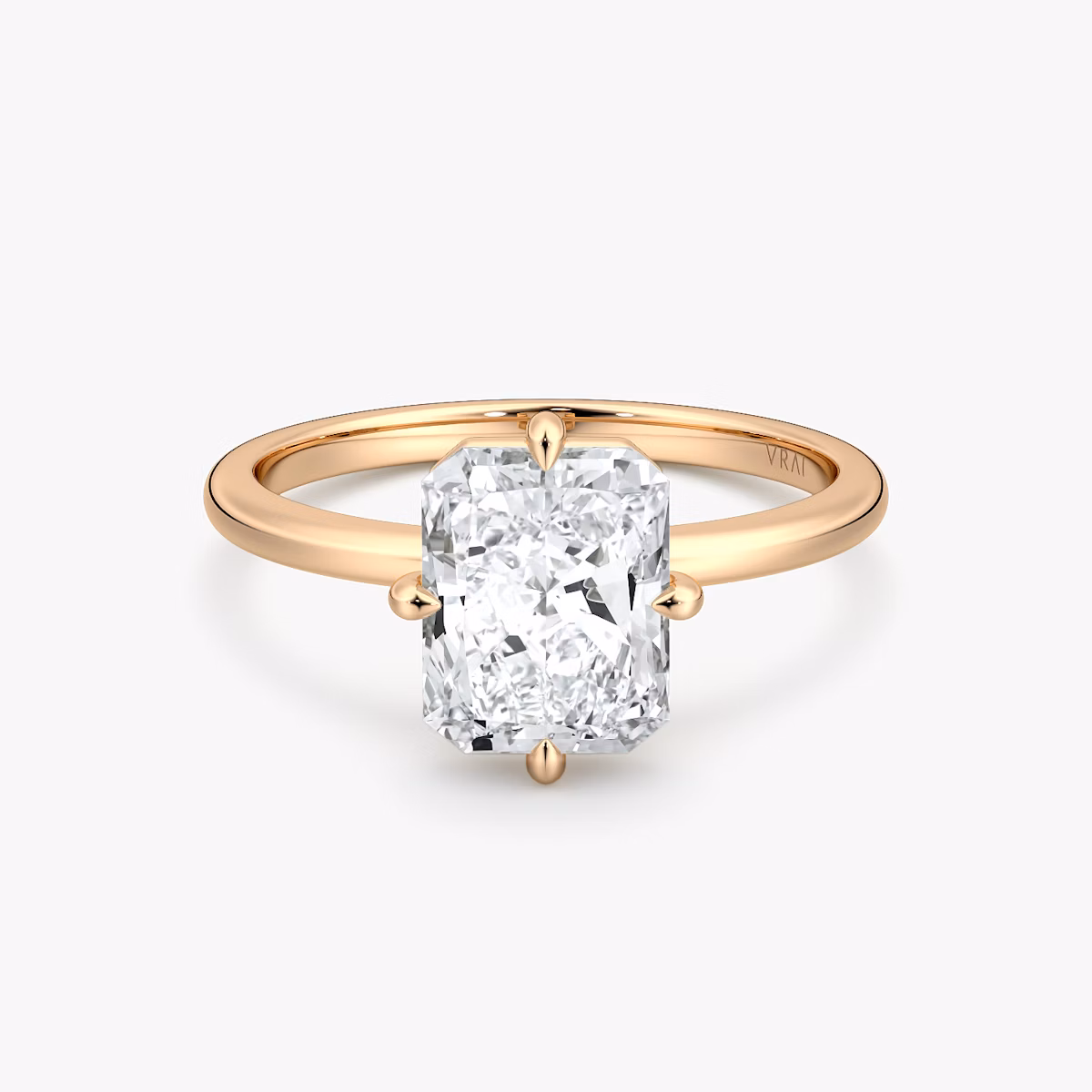 Compass | Radiant | 14k | Roségold | bandAccent: Ohne Pavé-Besatz | diamondOrientation: vertical | caratWeight: other