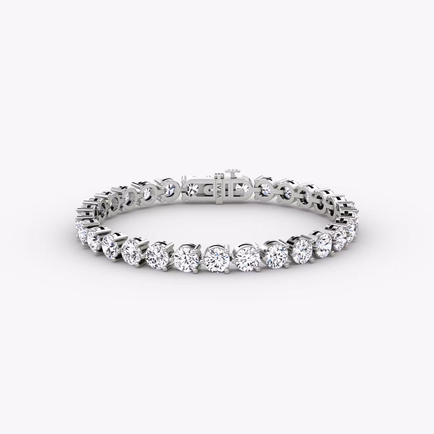 Tennis Bracelet Round Brilliant | White Gold