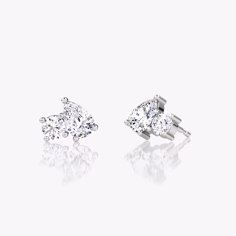 Shown with right stud, left stud