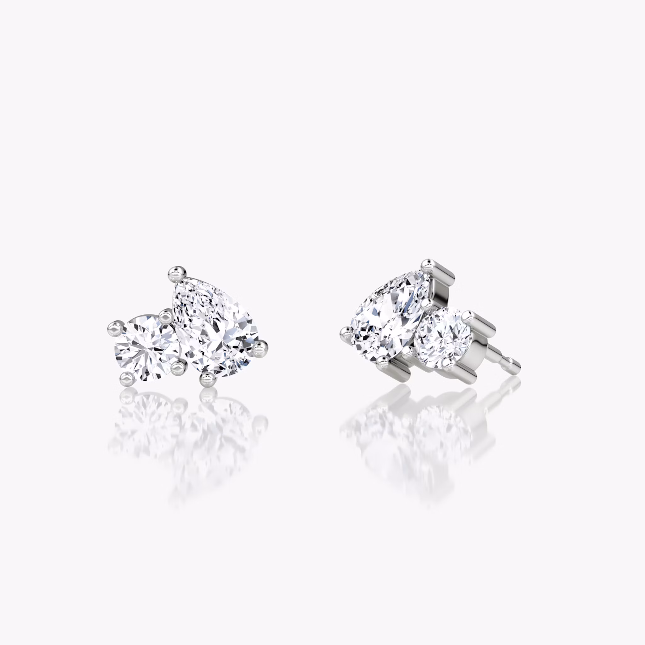 Shown with right stud, left stud