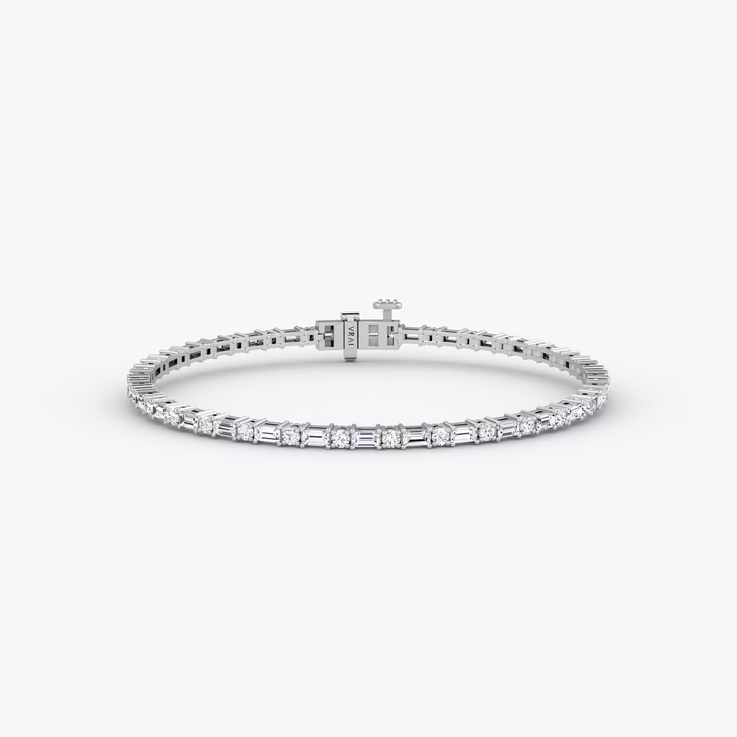 Petite Pulsera de Tenis Mixed Shape