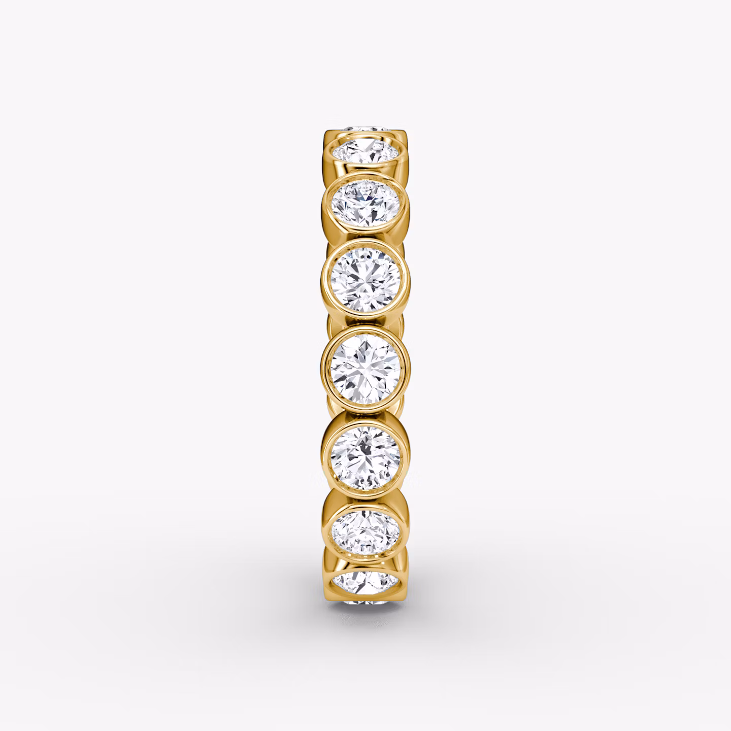 Alianza Bezel Eternity | Brillante | 18k | Oro amarillo | diamondSize: petite