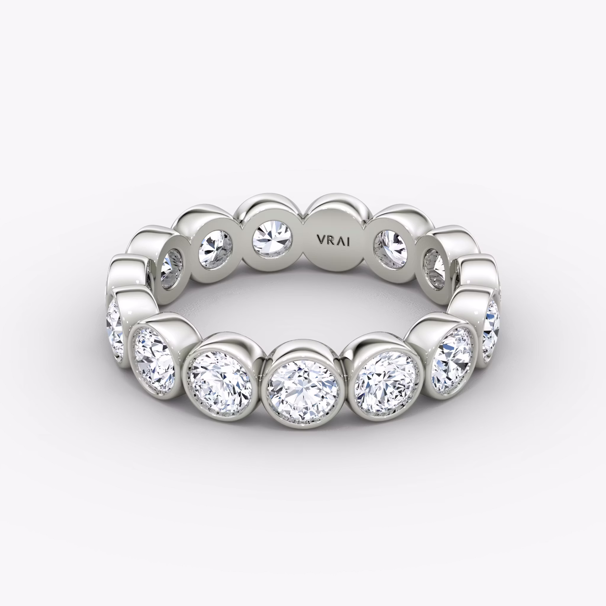 Alianza Bezel Eternity Brillante | Platinum