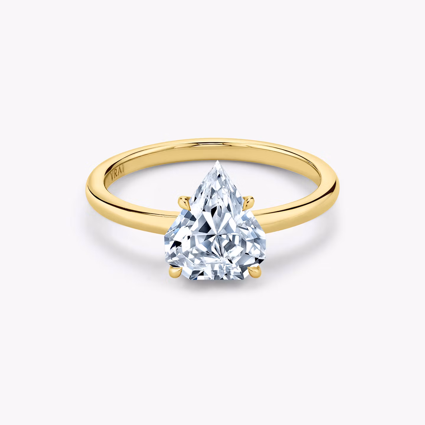 The Signature Shield | Yellow Gold