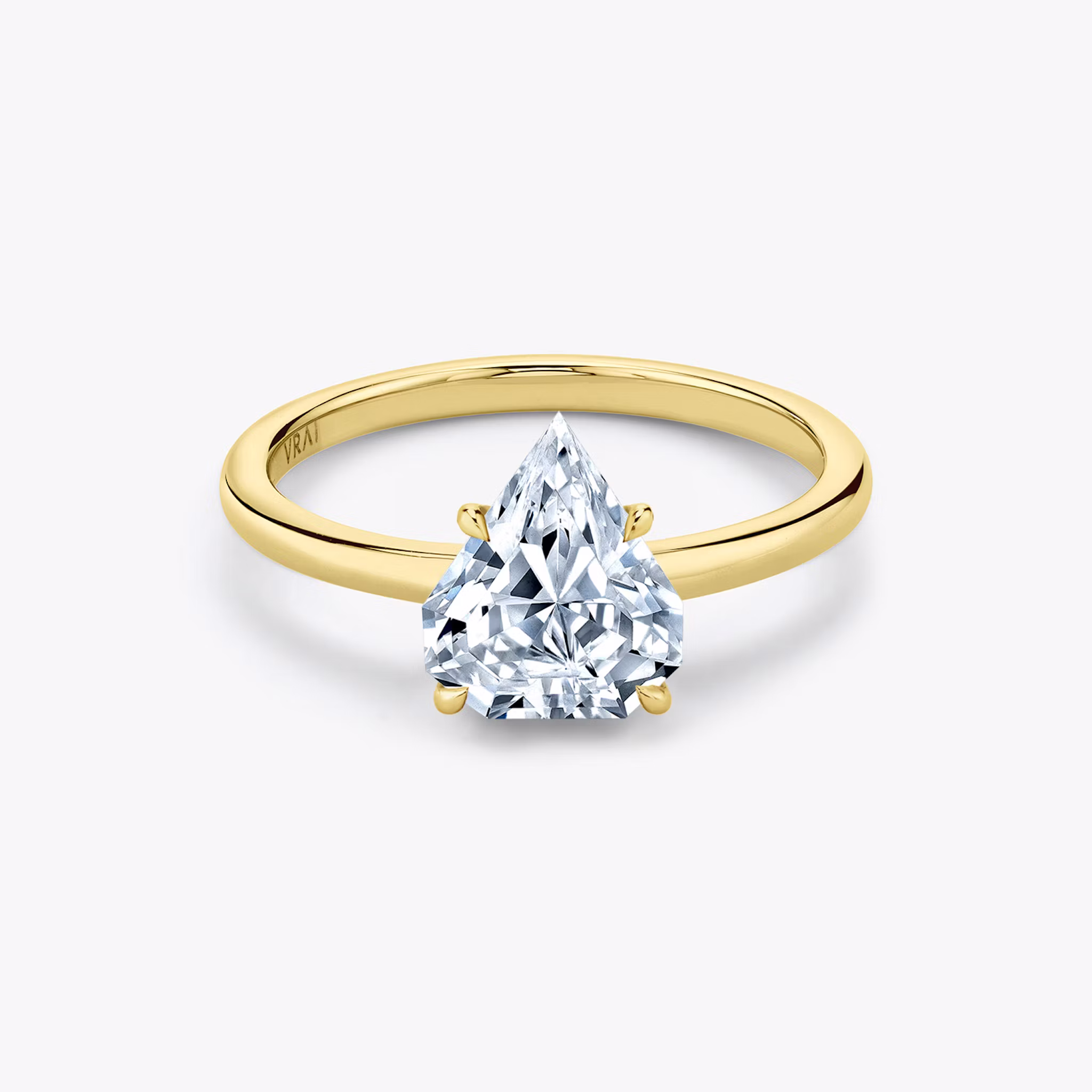 The Signature Shield | Yellow Gold