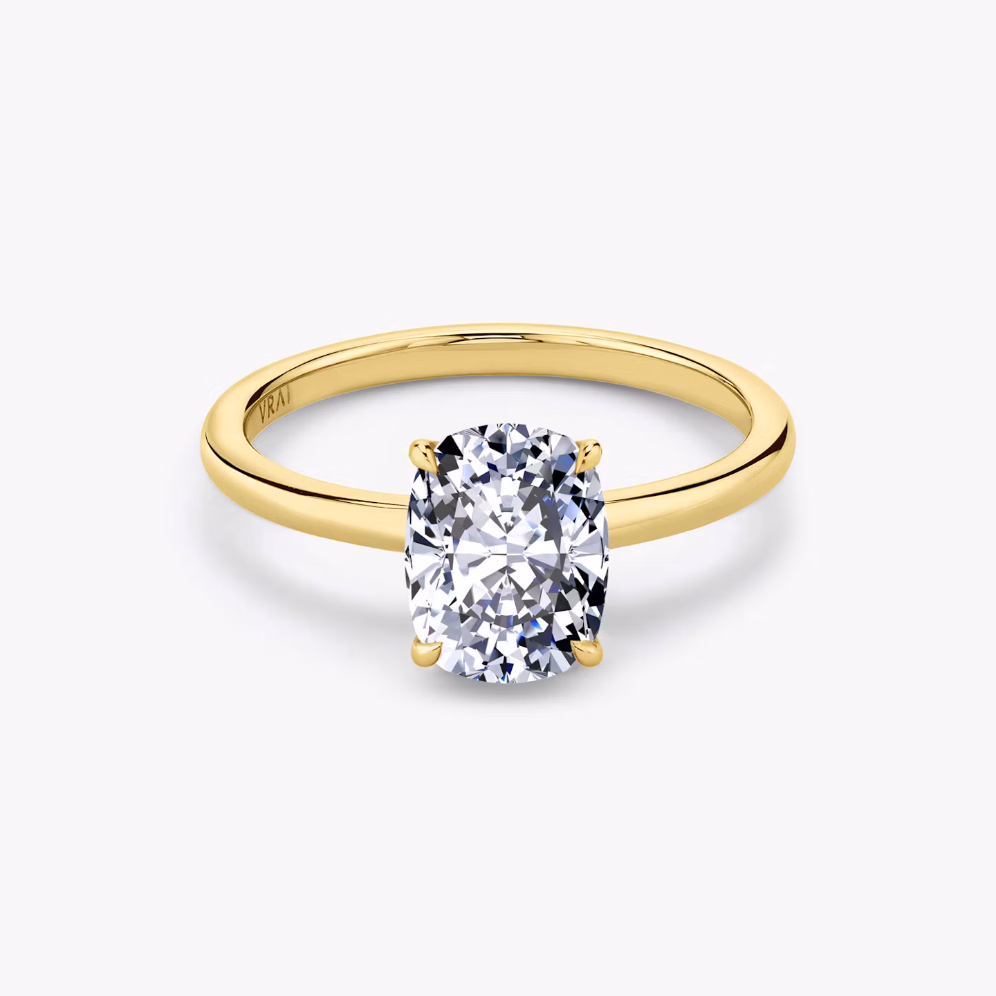 The Signature Elongated Cushion | Yellow Gold
