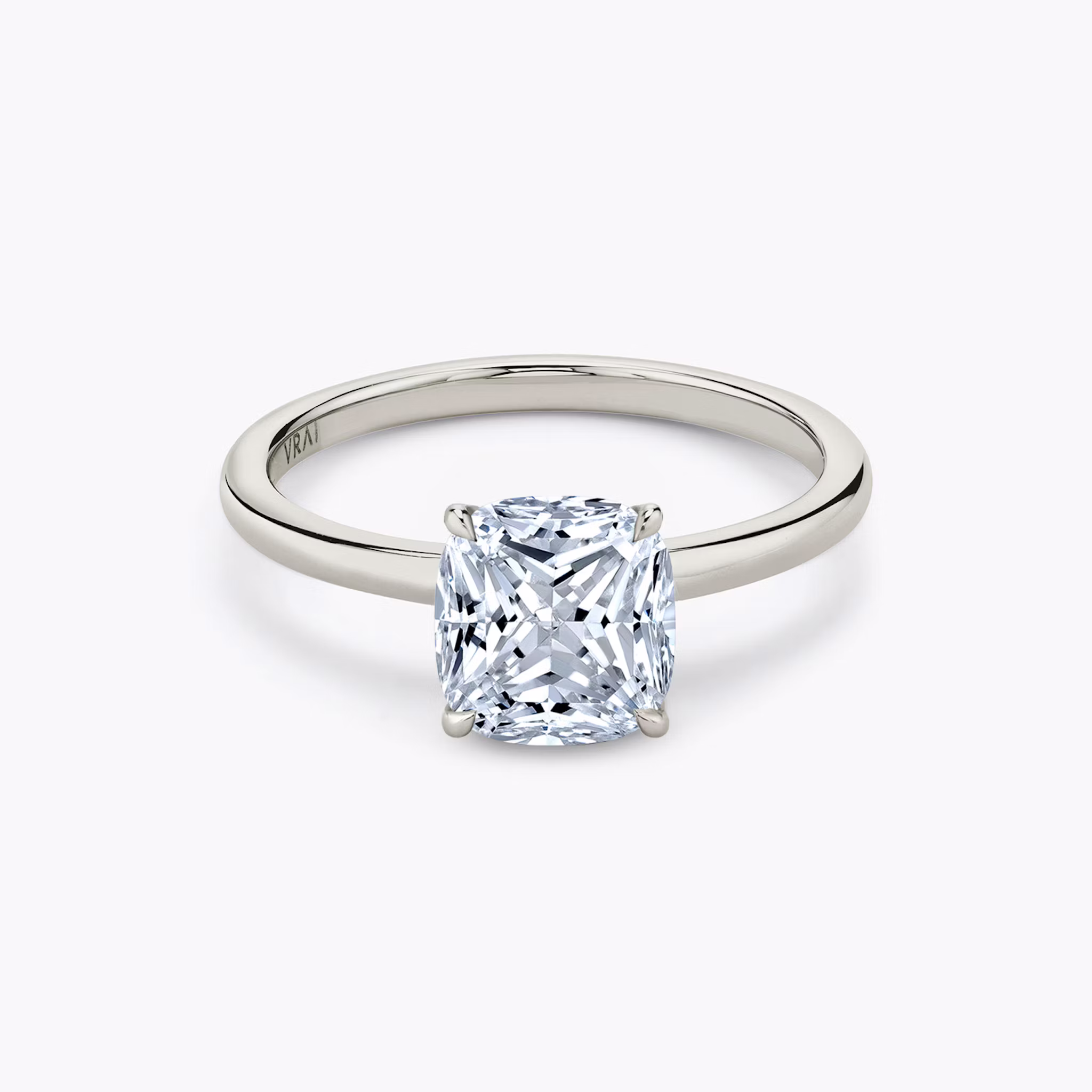 The Signature Cushion Princess | White Gold
