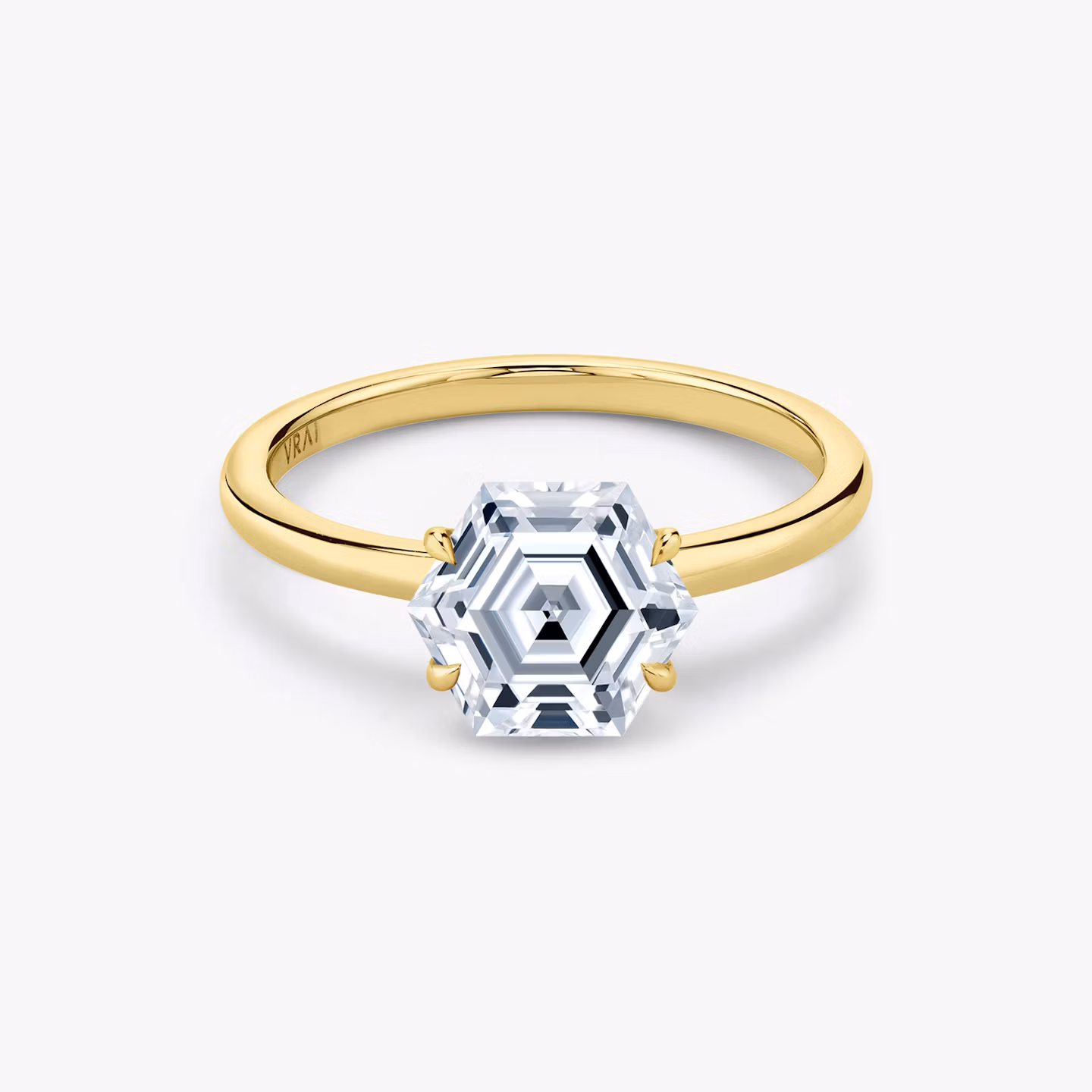 The Signature Hexagon | Yellow Gold