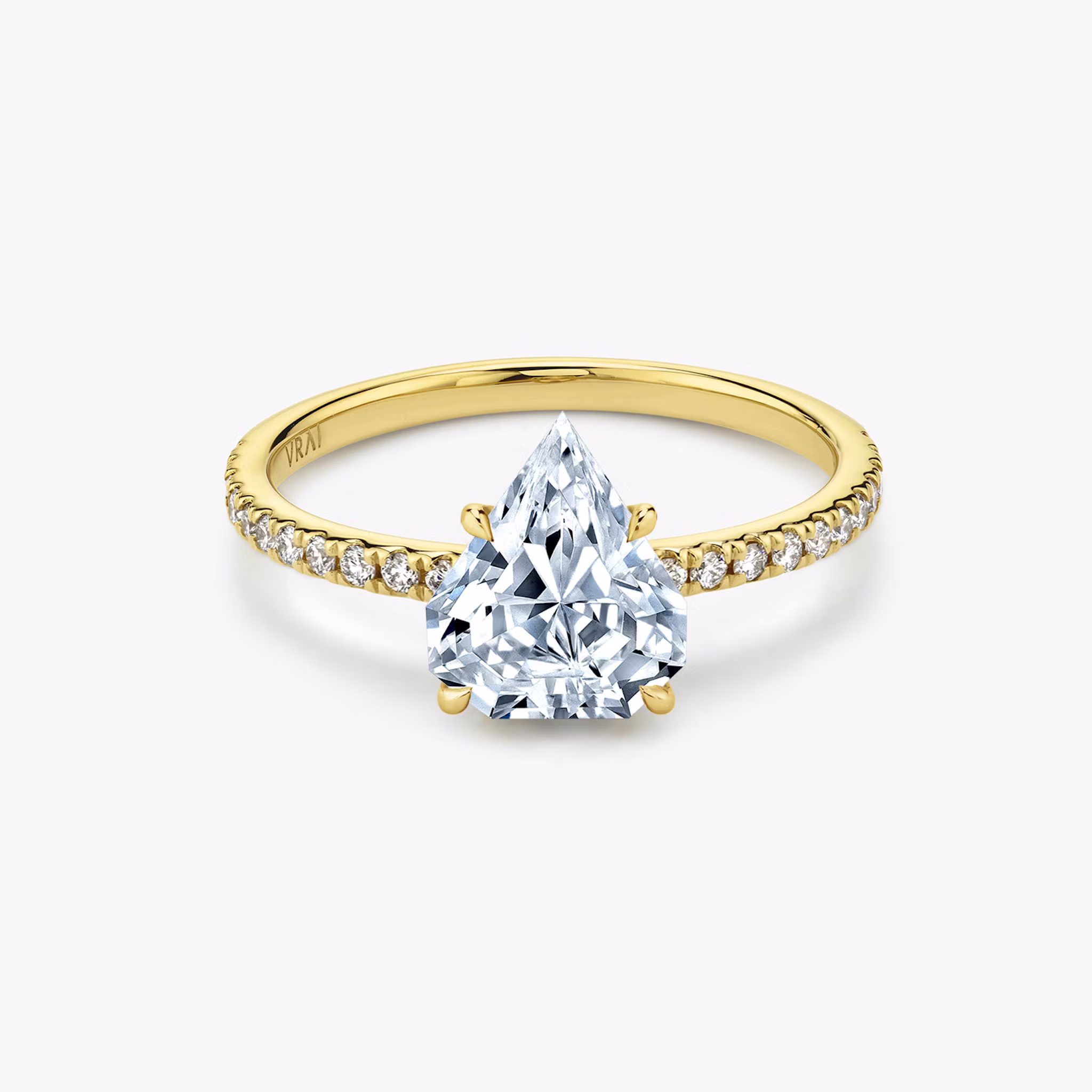 The Signature Shield | Yellow Gold