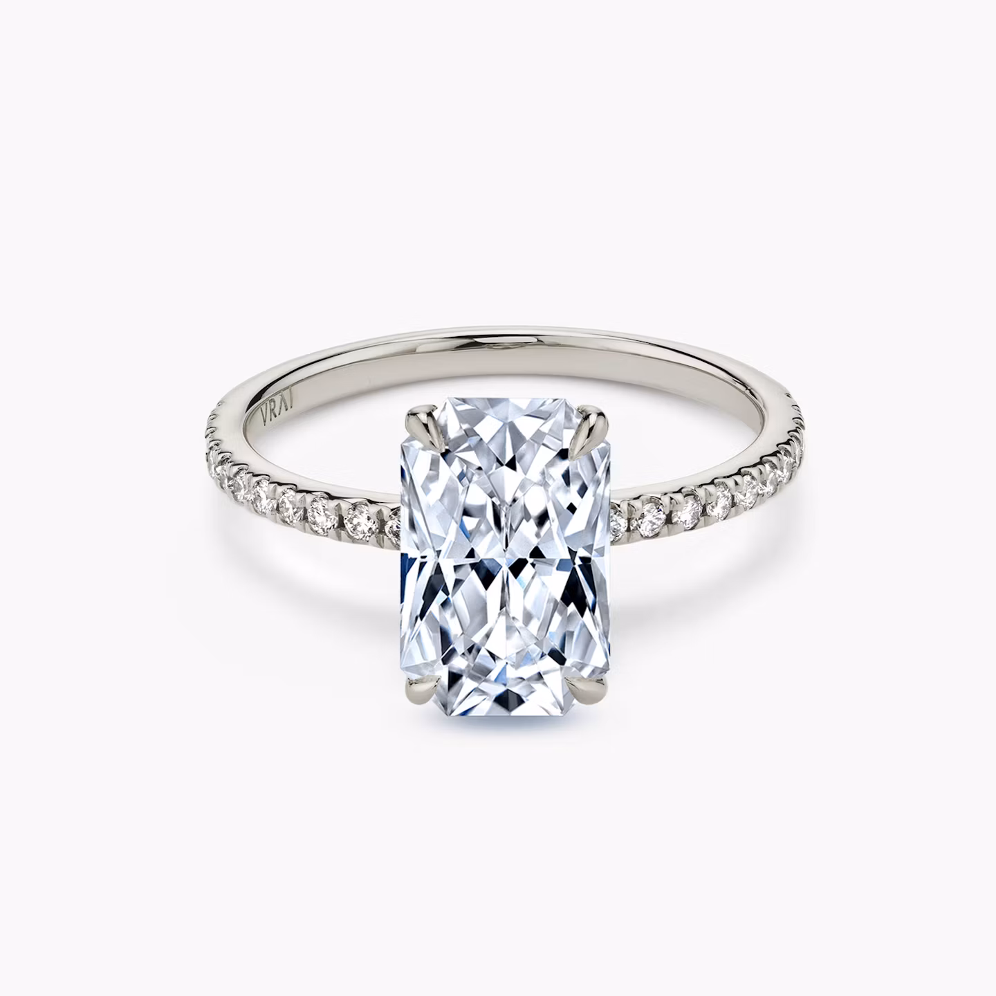 The Signature Brilliant Emerald | White Gold