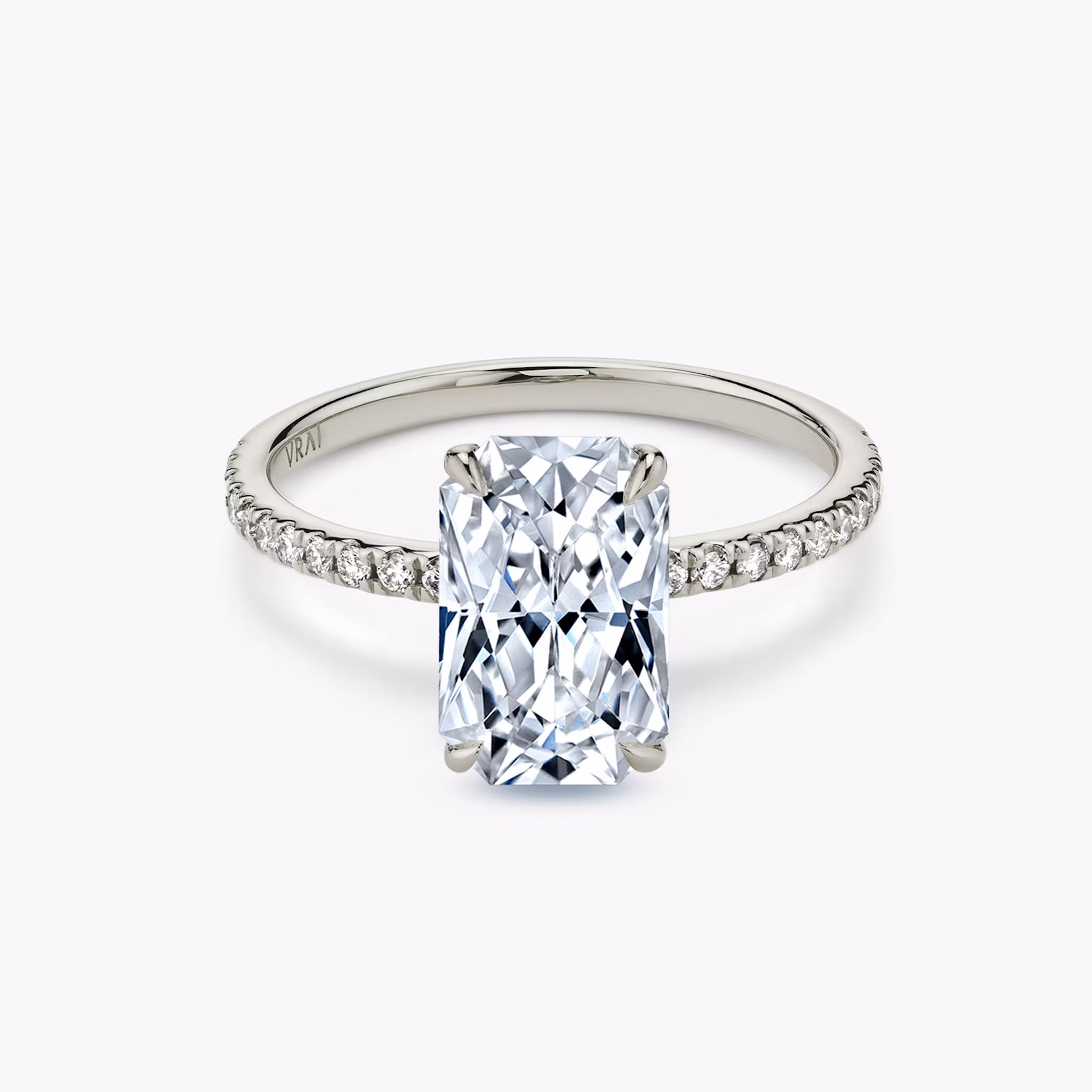 The Signature Brilliant Emerald | White Gold