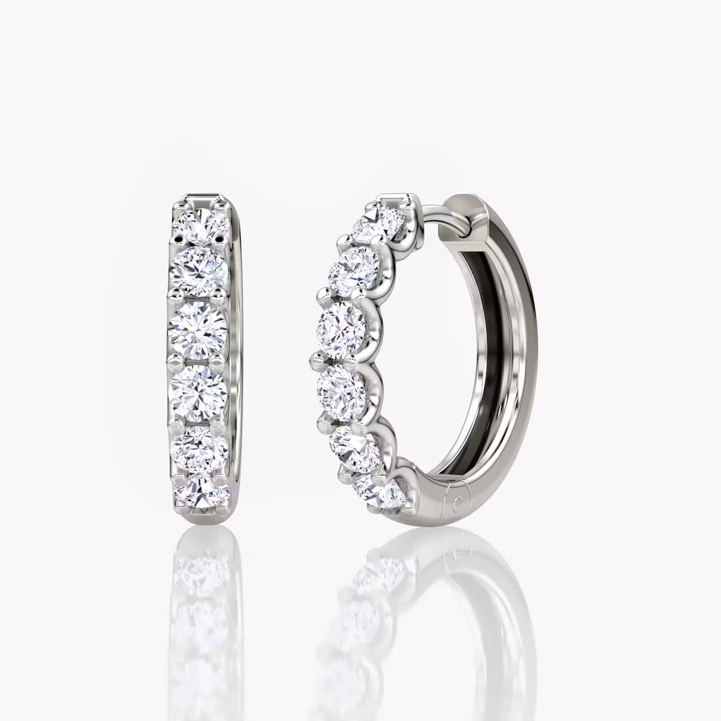 Eternity Hoop Rund | White Gold
