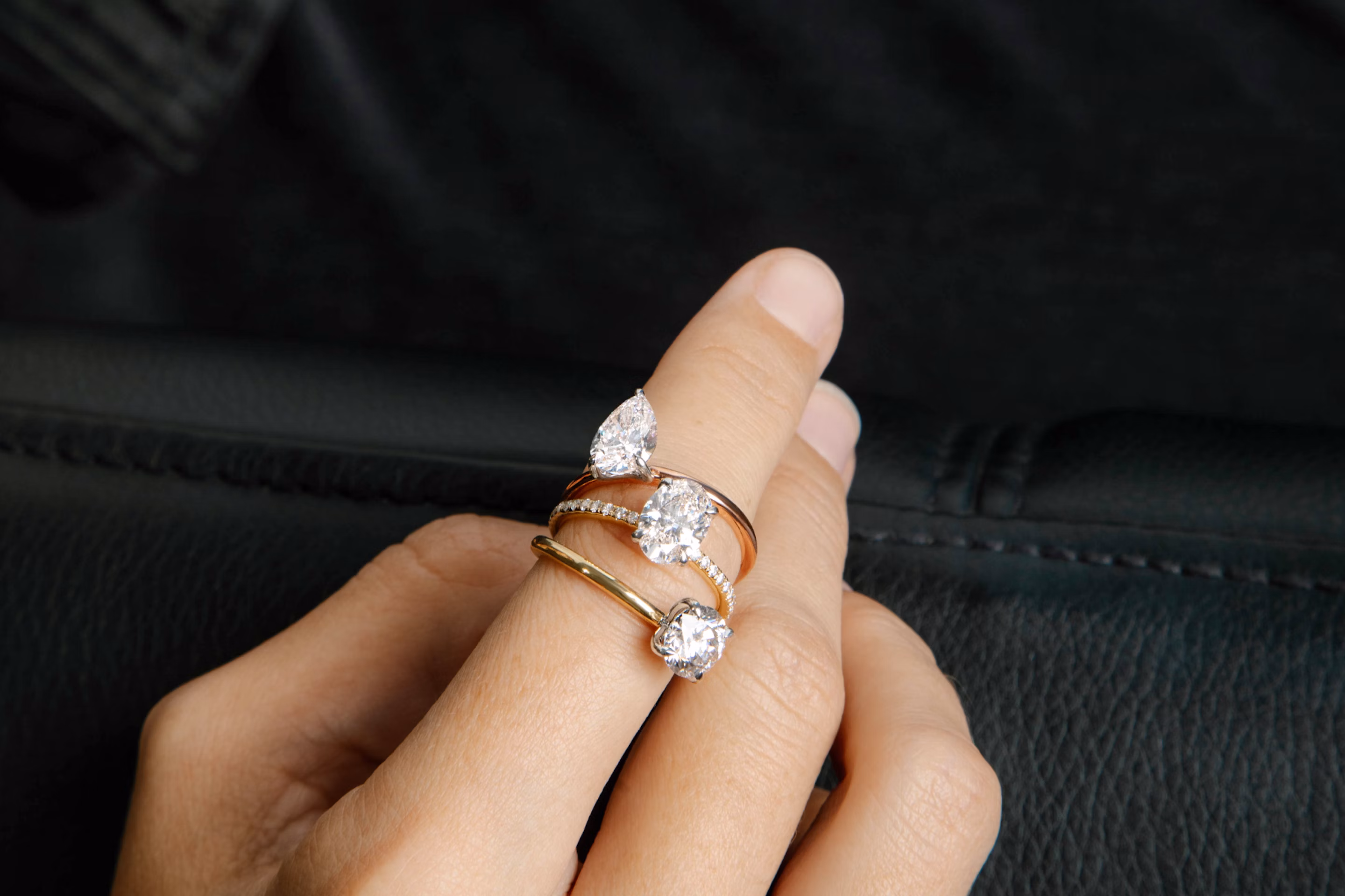 Rose Gold vs Yellow Gold Engagement Rings