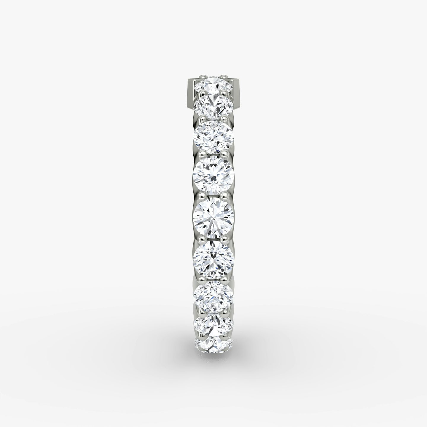 The V Eternity Band | Round Brilliant | Platinum | bandStyle: full | caratWeight: 2.0ct
