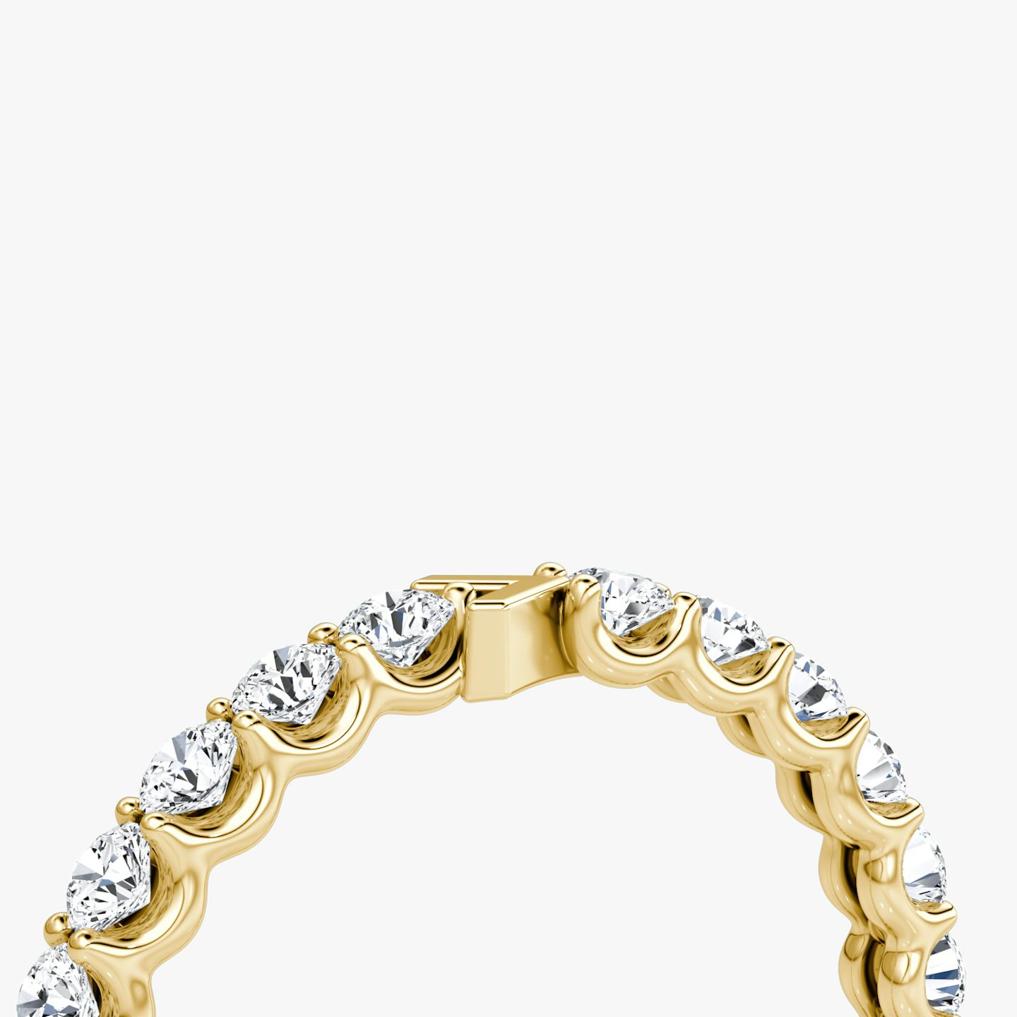 Alianza V Eternity | Brillante | 18k | Oro amarillo | bandStyle: full | caratWeight: 1.0ct