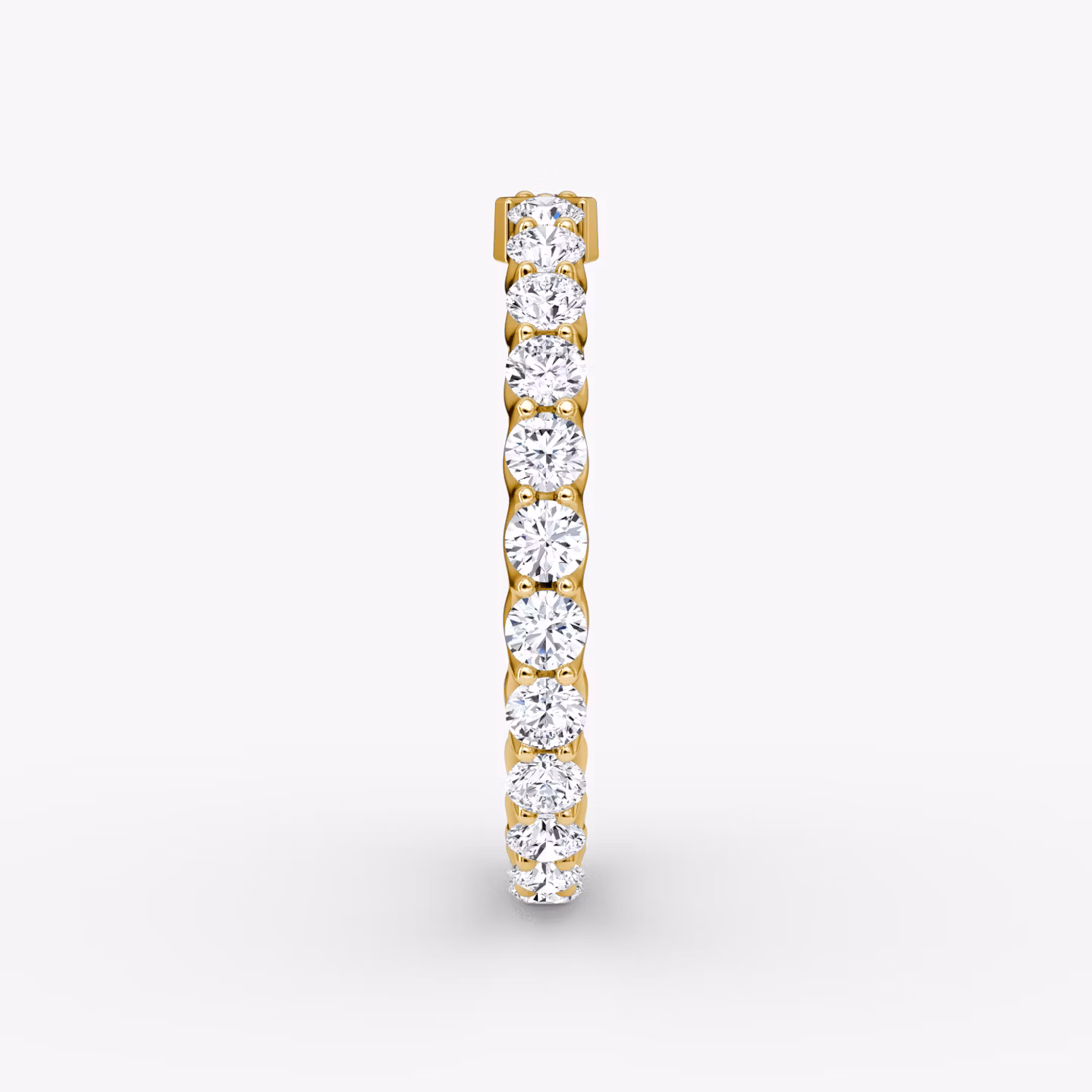 Alianza V Eternity | Brillante | 18k | Oro amarillo | bandStyle: full | caratWeight: 1.0ct