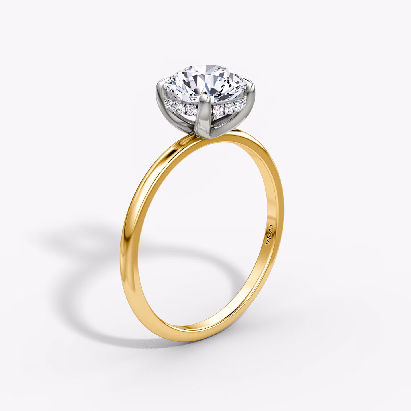 The Classic Hidden Halo Round Brilliant | undefined