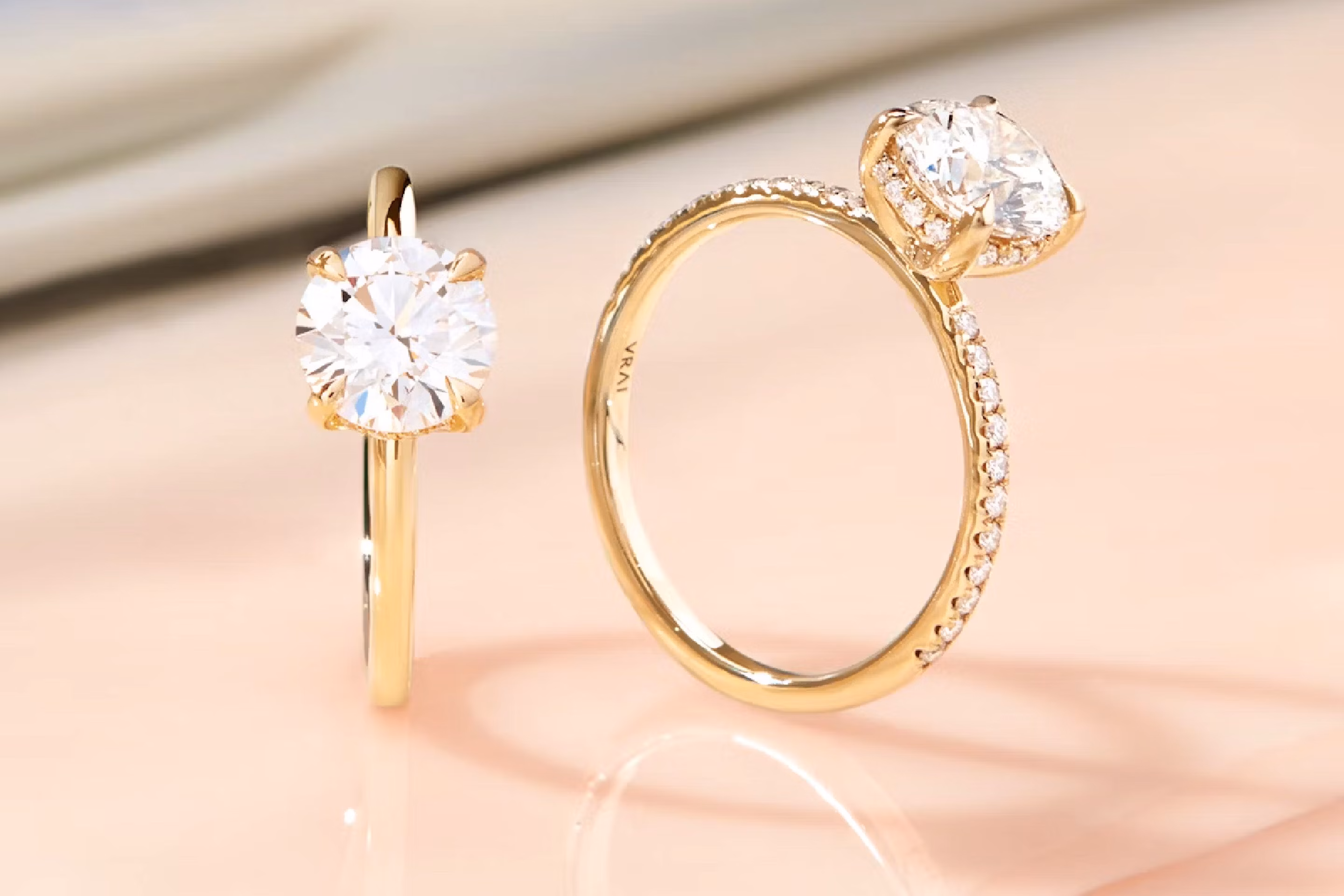 What is a Hidden Halo Engagement Ring?