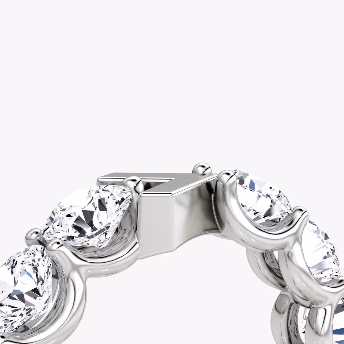Alianza V Eternity | Brillante | Platino | bandStyle: half | caratWeight: 3.0ct