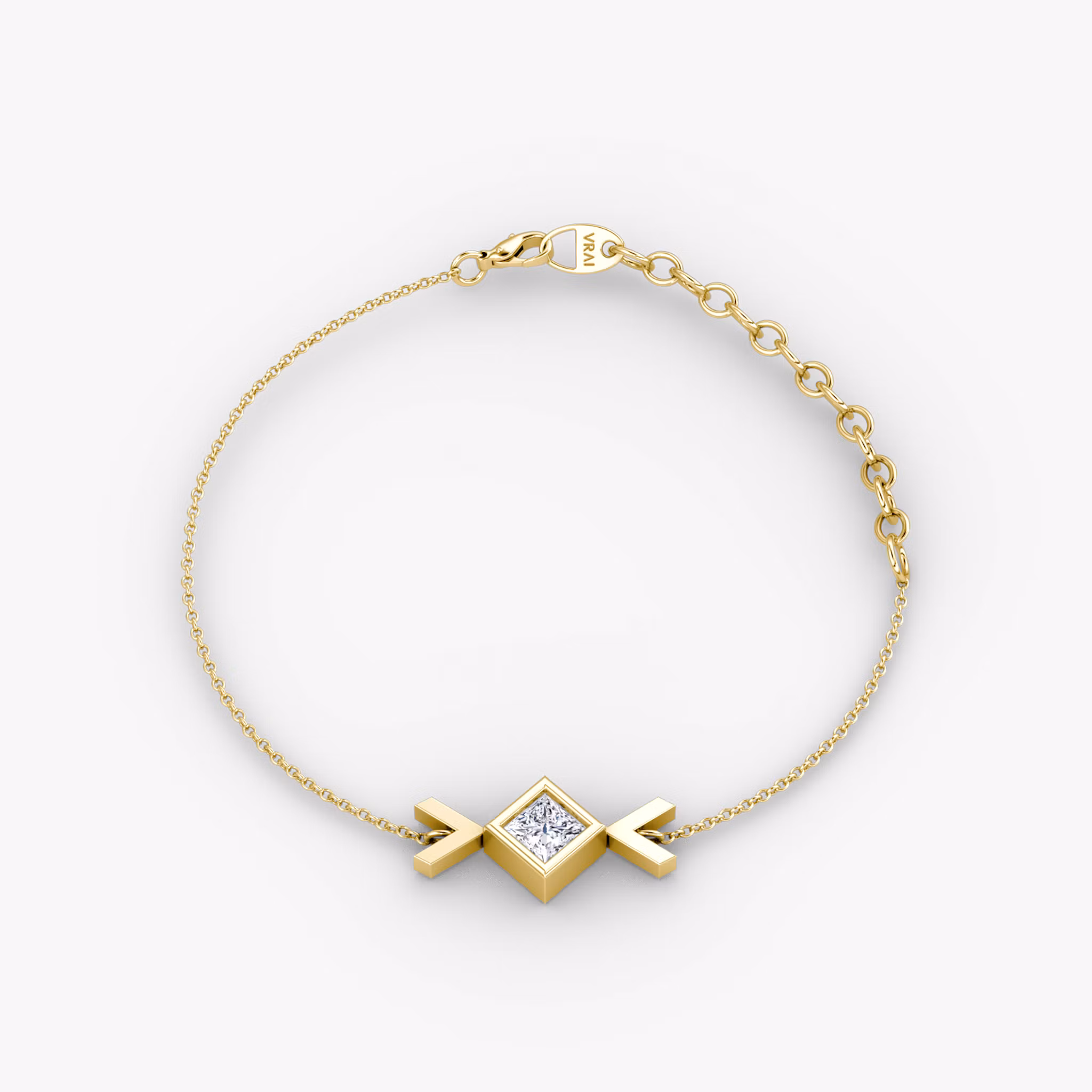 Pulsera Arrow Princesa | Yellow Gold