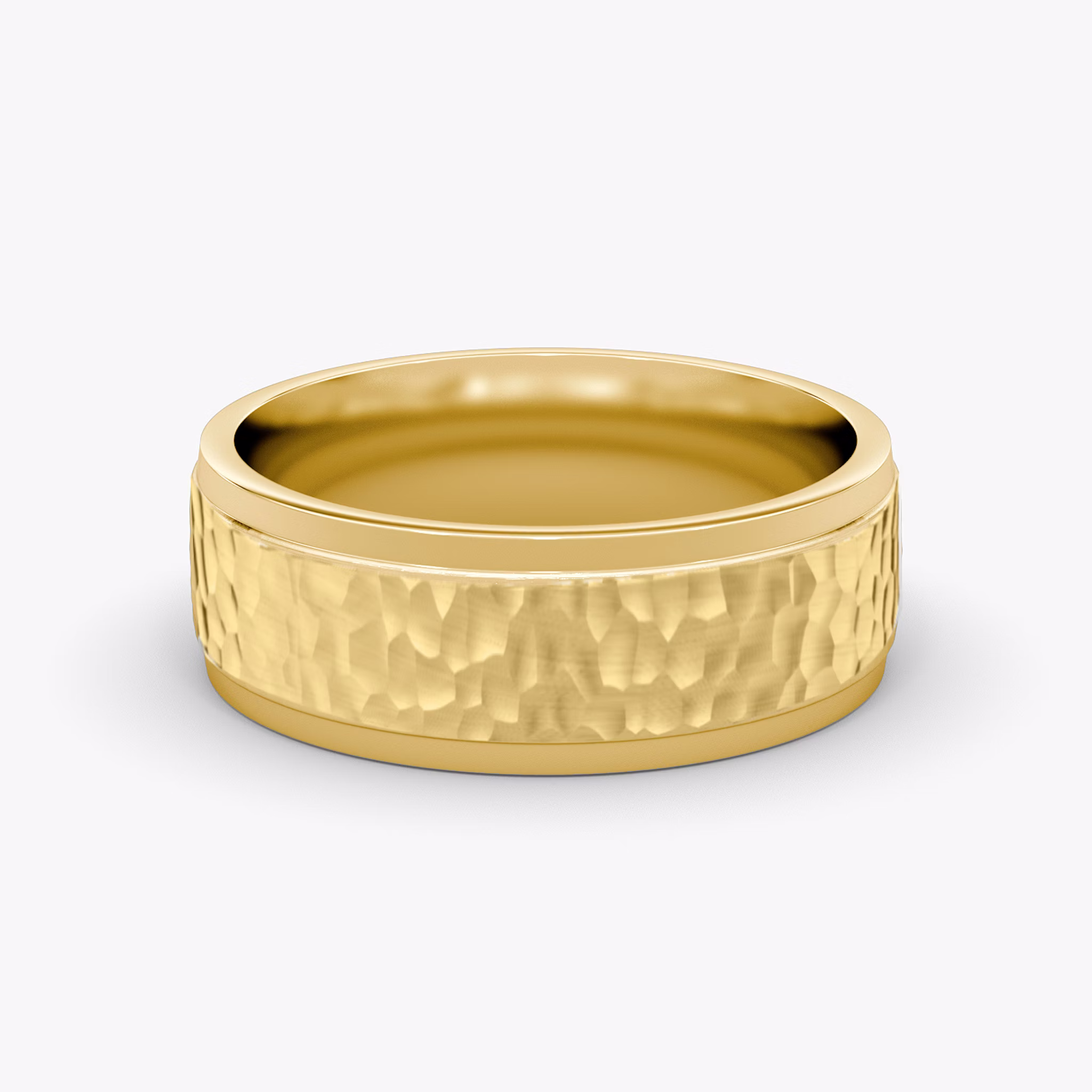 La Alianza Hammered | 18k | Oro amarillo | bandWidth: 7.5mm
