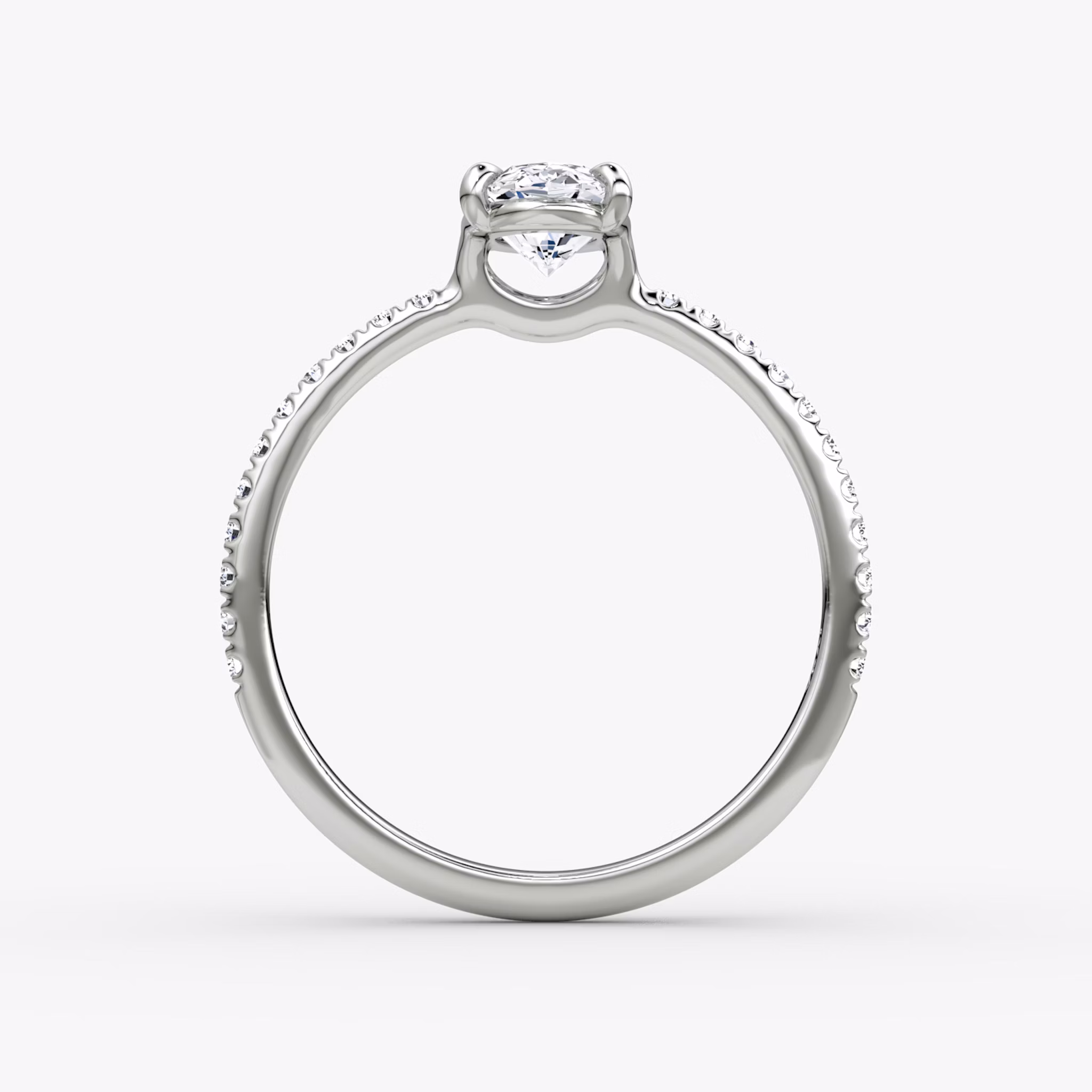 The Signature | Moval | Platinum | bandAccent: Pavé | bandWidth: standard | excludeFromFeed: null | hiddenHalo: no | diamondOrientation: vertical | caratWeight: other