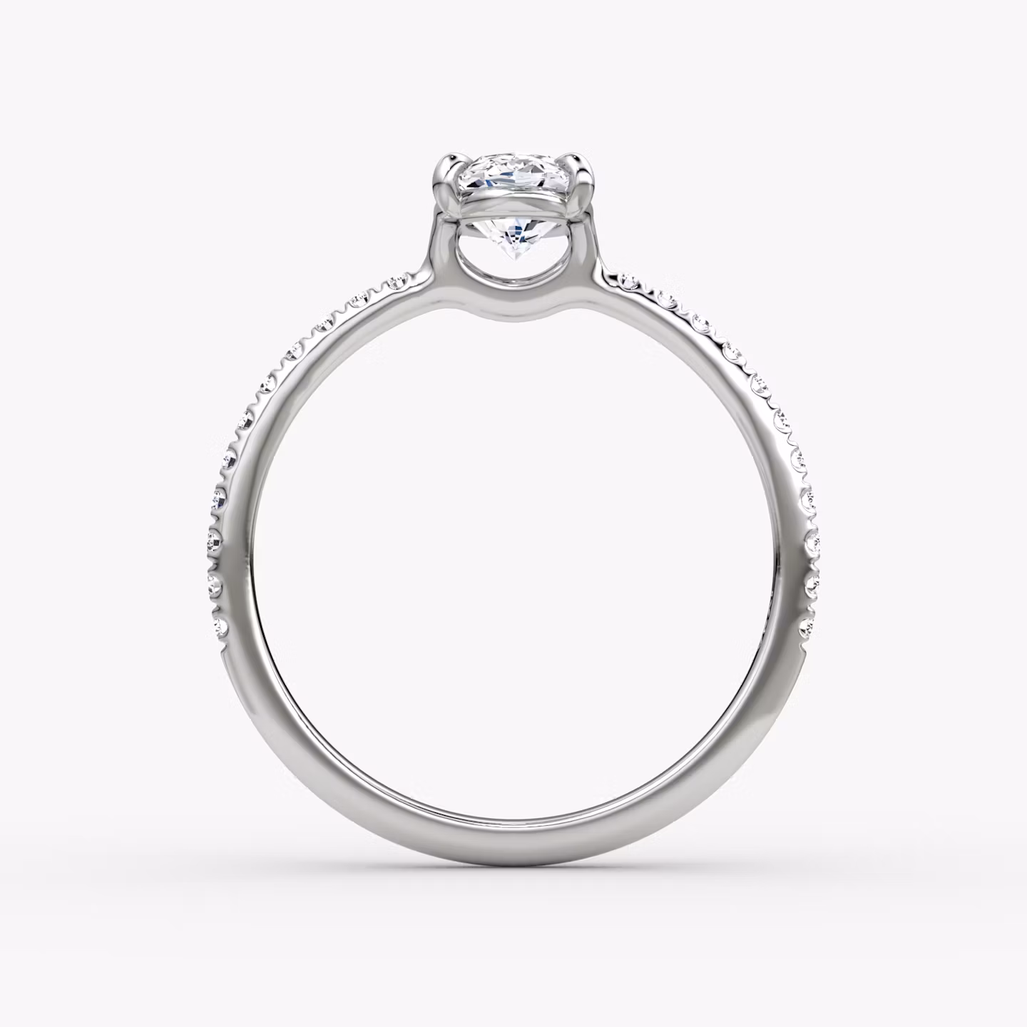 The Signature | Moval | Platinum | bandAccent: Pavé | bandWidth: standard | excludeFromFeed: null | hiddenHalo: no | diamondOrientation: vertical | caratWeight: other