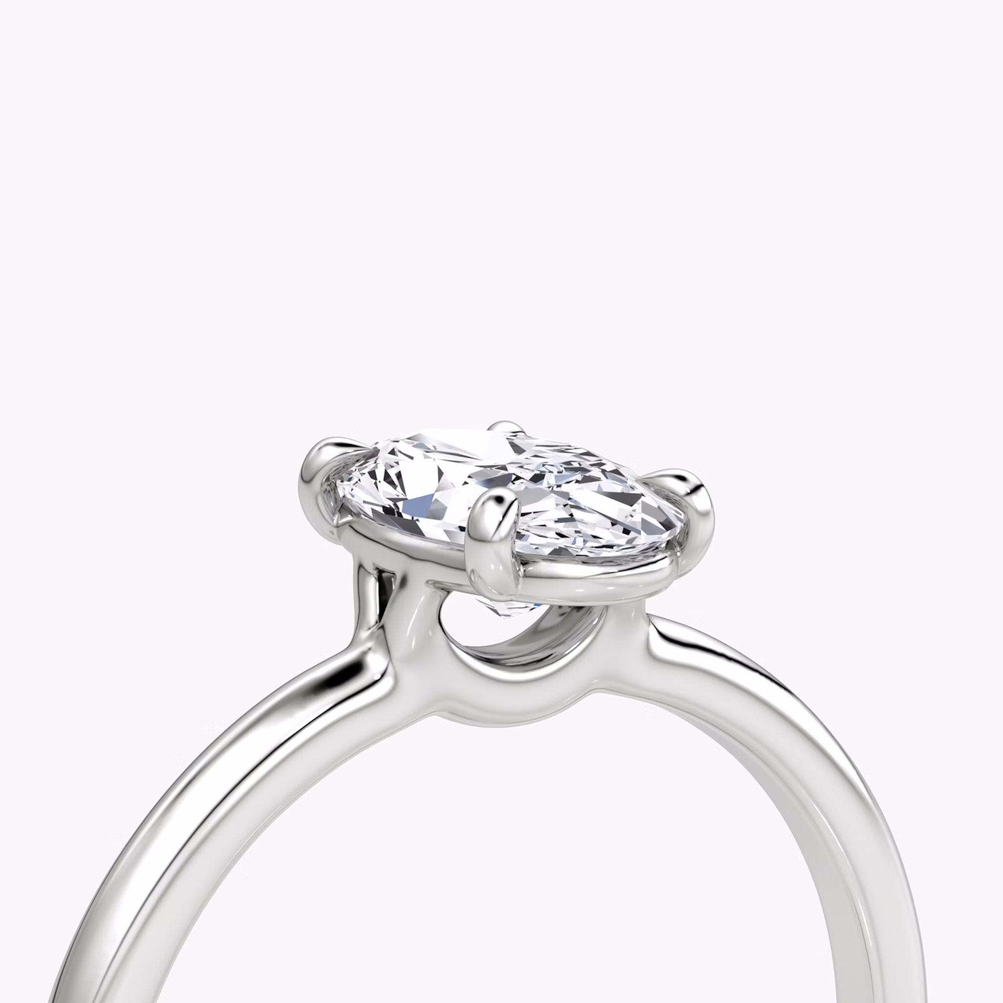 The Signature | Moval | Platinum | bandAccent: Plain | bandWidth: standard | excludeFromFeed: null | hiddenHalo: no | diamondOrientation: vertical | caratWeight: other