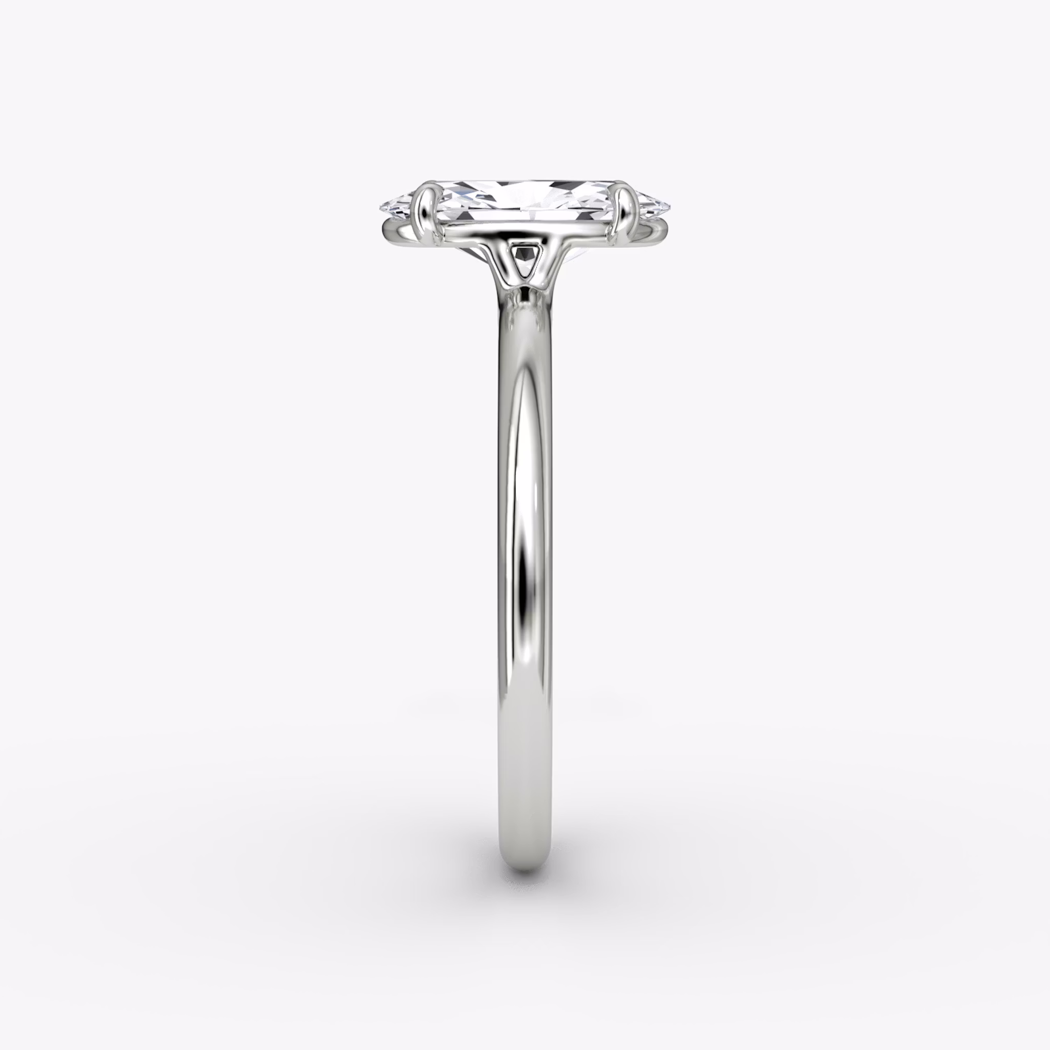 The Signature | Moval | Platinum | bandAccent: Plain | bandWidth: standard | excludeFromFeed: null | hiddenHalo: no | diamondOrientation: vertical | caratWeight: other