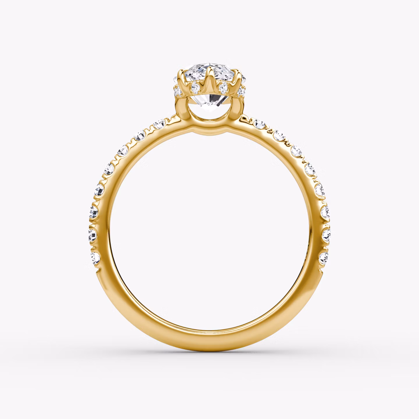 The Signature | Marquise | 18k | Yellow Gold | bandAccent: Pavé | bandWidth: large | hiddenHalo: yes | diamondOrientation: vertical | caratWeight: other