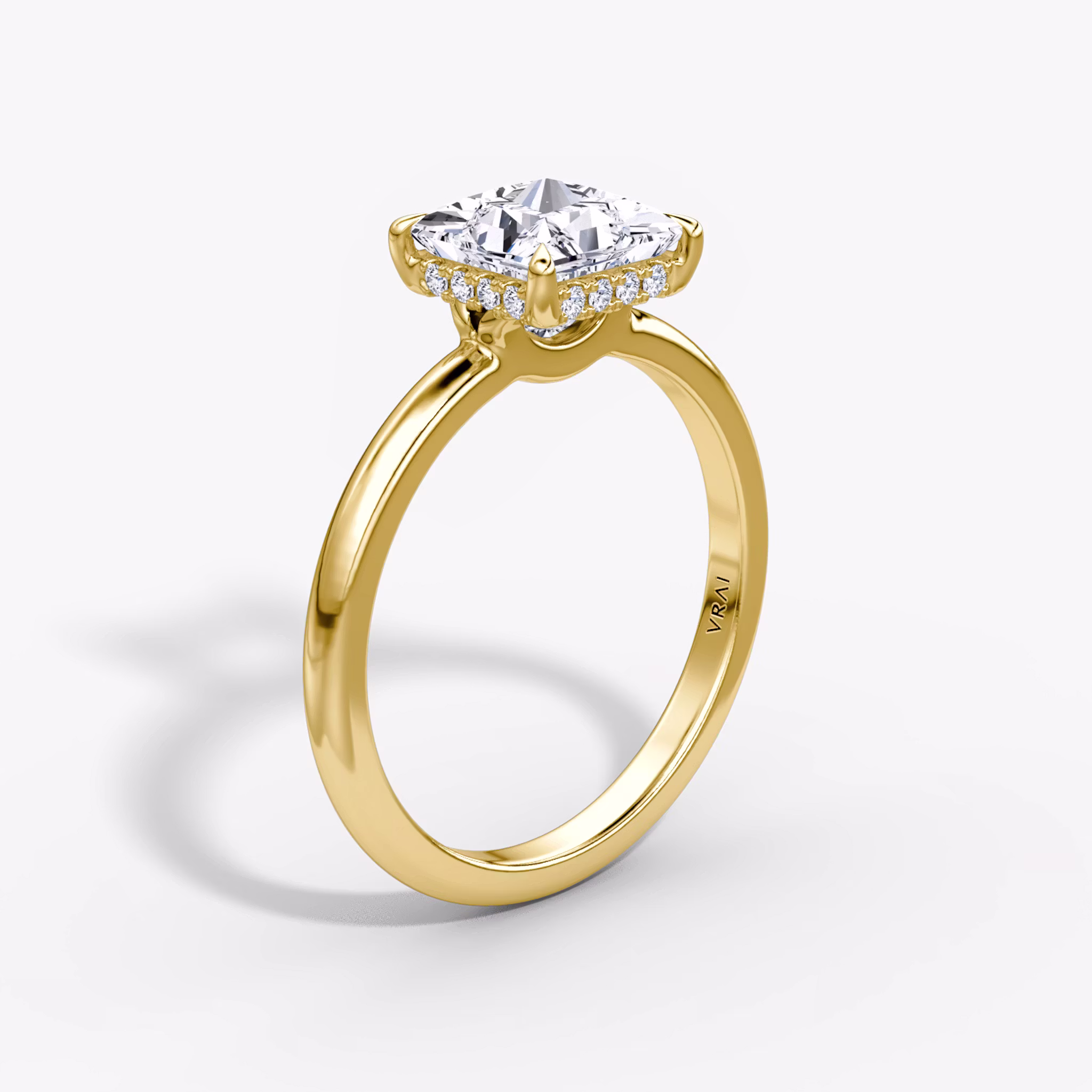 Signature Princess | Yellow Gold